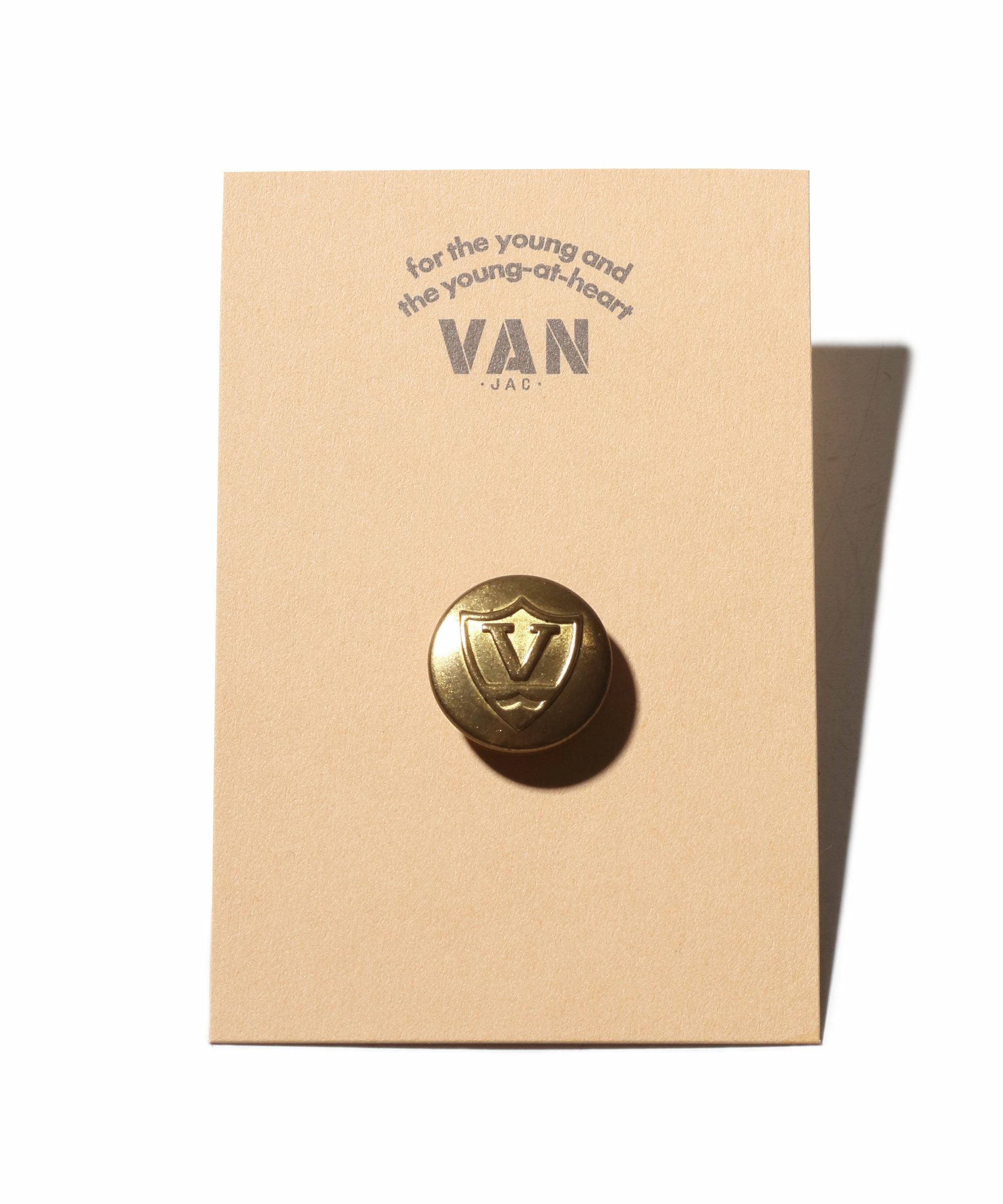 メタルボタンピンバッジ ｜ VAN STORE