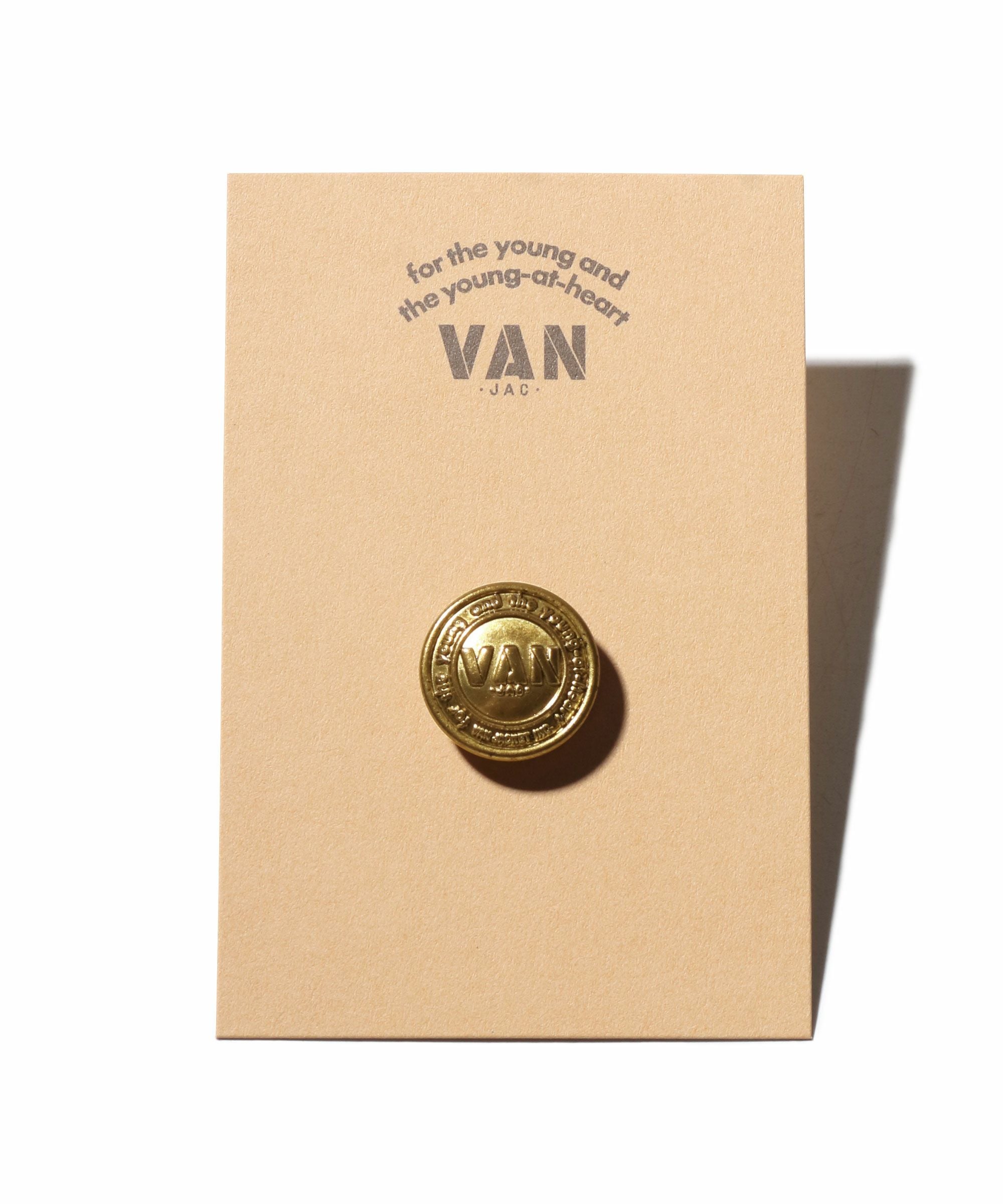 メタルボタンピンバッジ ｜ VAN STORE