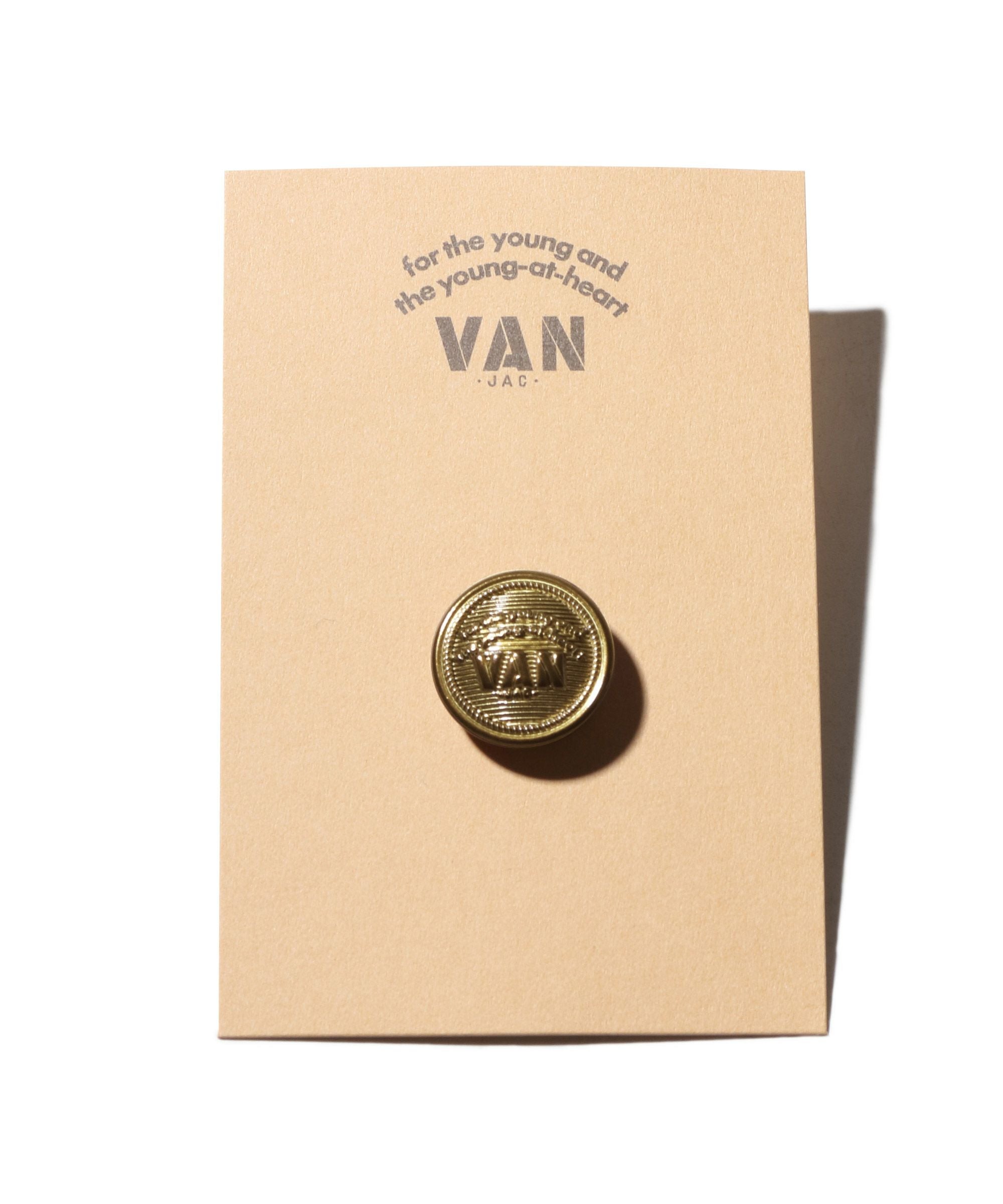 メタルボタンピンバッジ ｜ VAN STORE