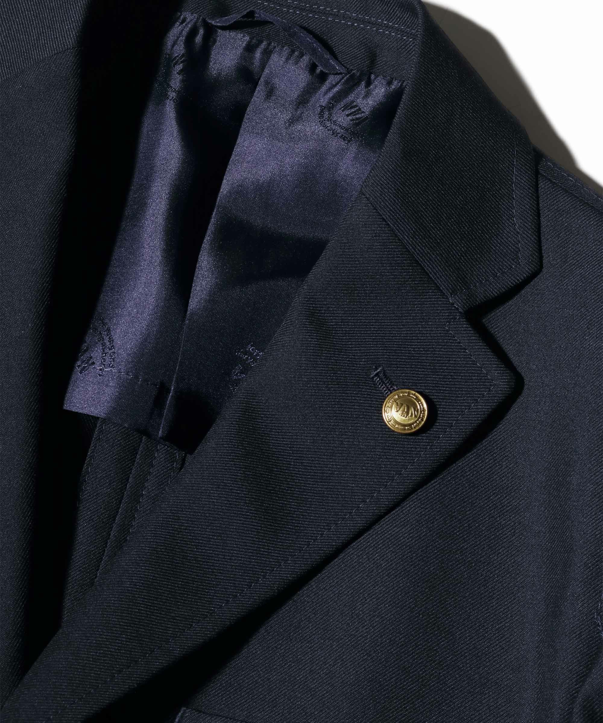 【逸品】REATS TAILOR ZAZOUS ウール金ボタン　ピンバッジ メタルボタンピンバッジ ｜ VAN STORE