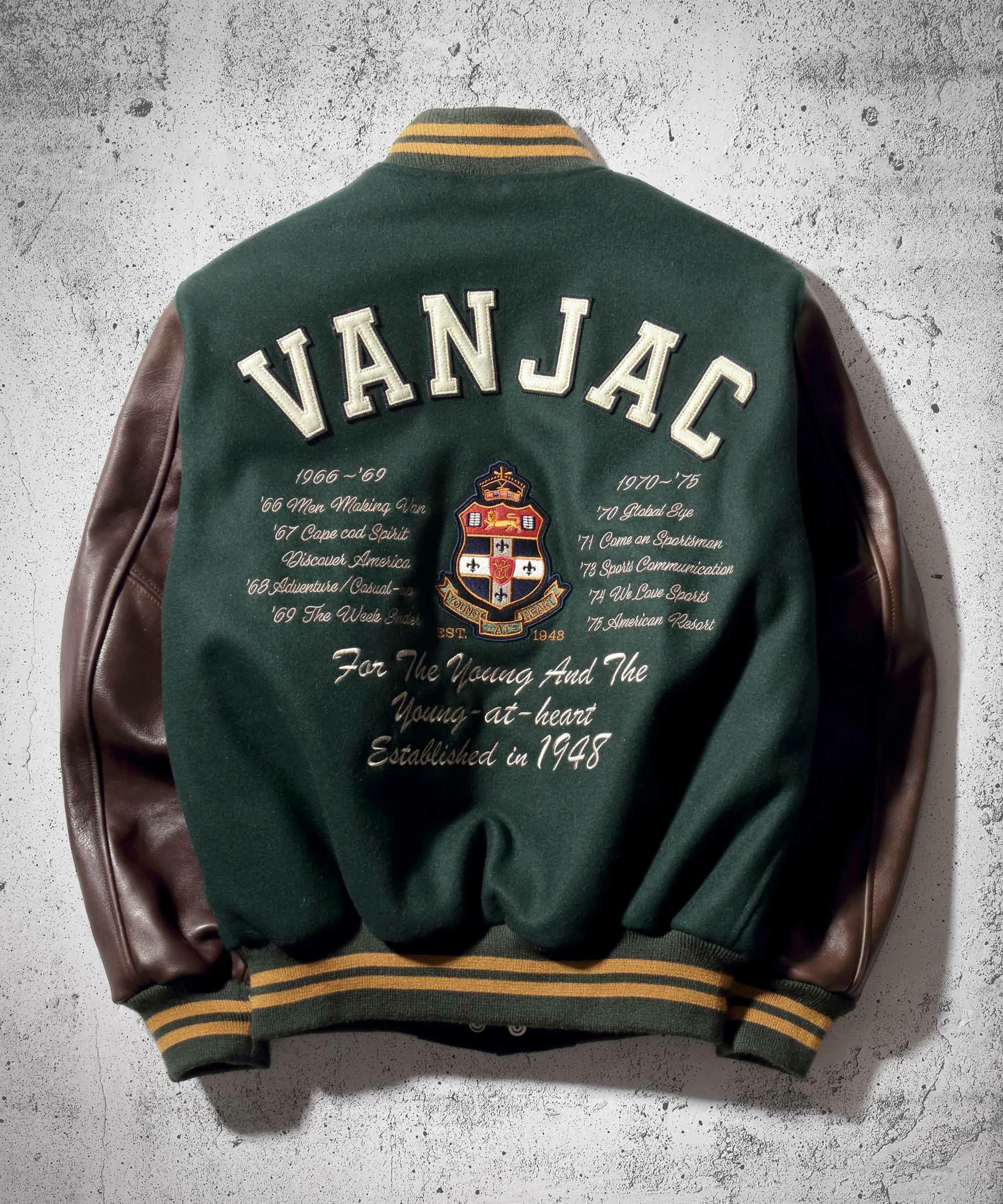 VAN スタジアムジャンパー プレミアムスタジアムジャンパー＜カレッジ＞ ｜ VAN STORE