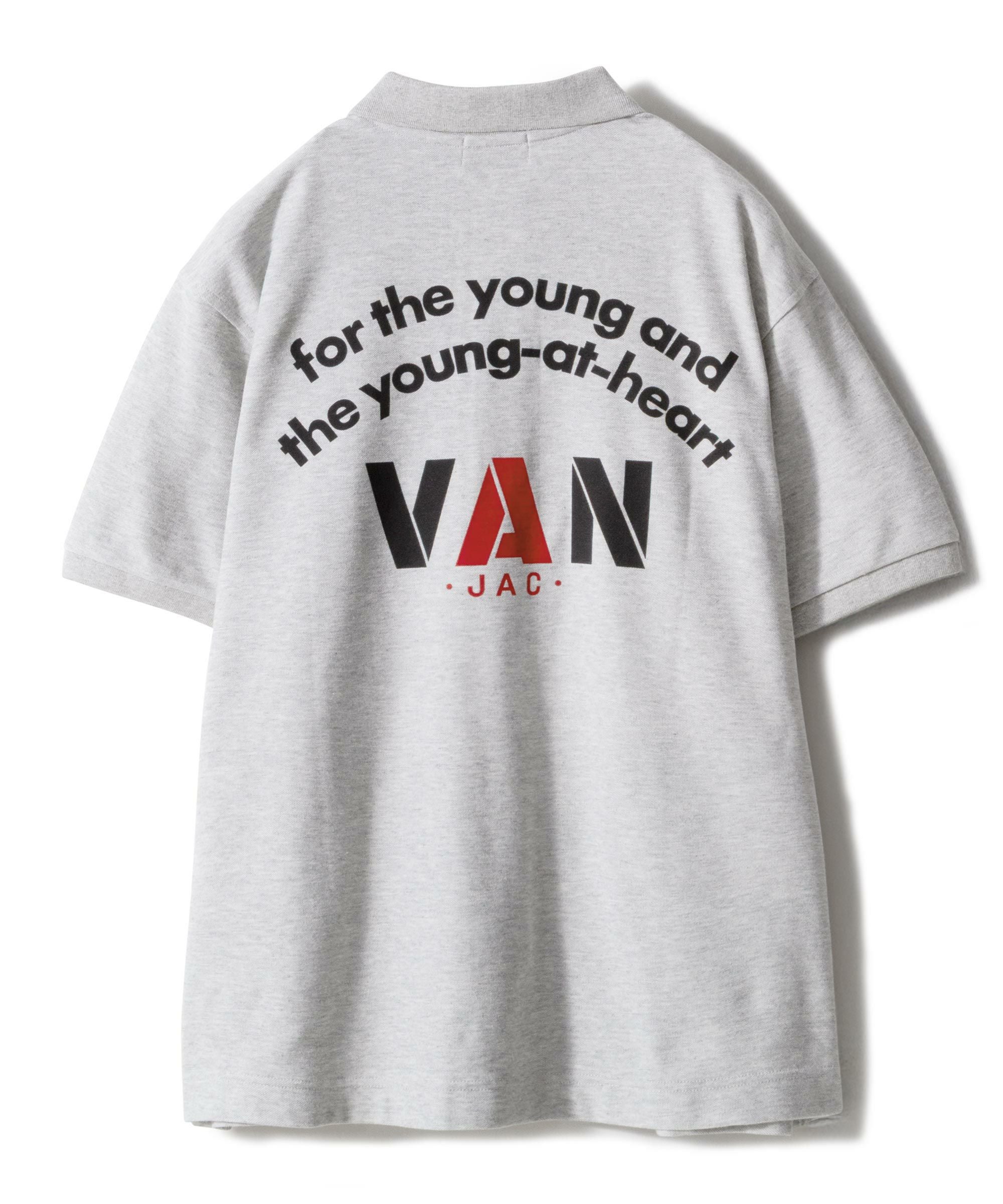 バックロゴポロシャツ＜鹿の子＞＜HP限定＞ ｜ VAN STORE