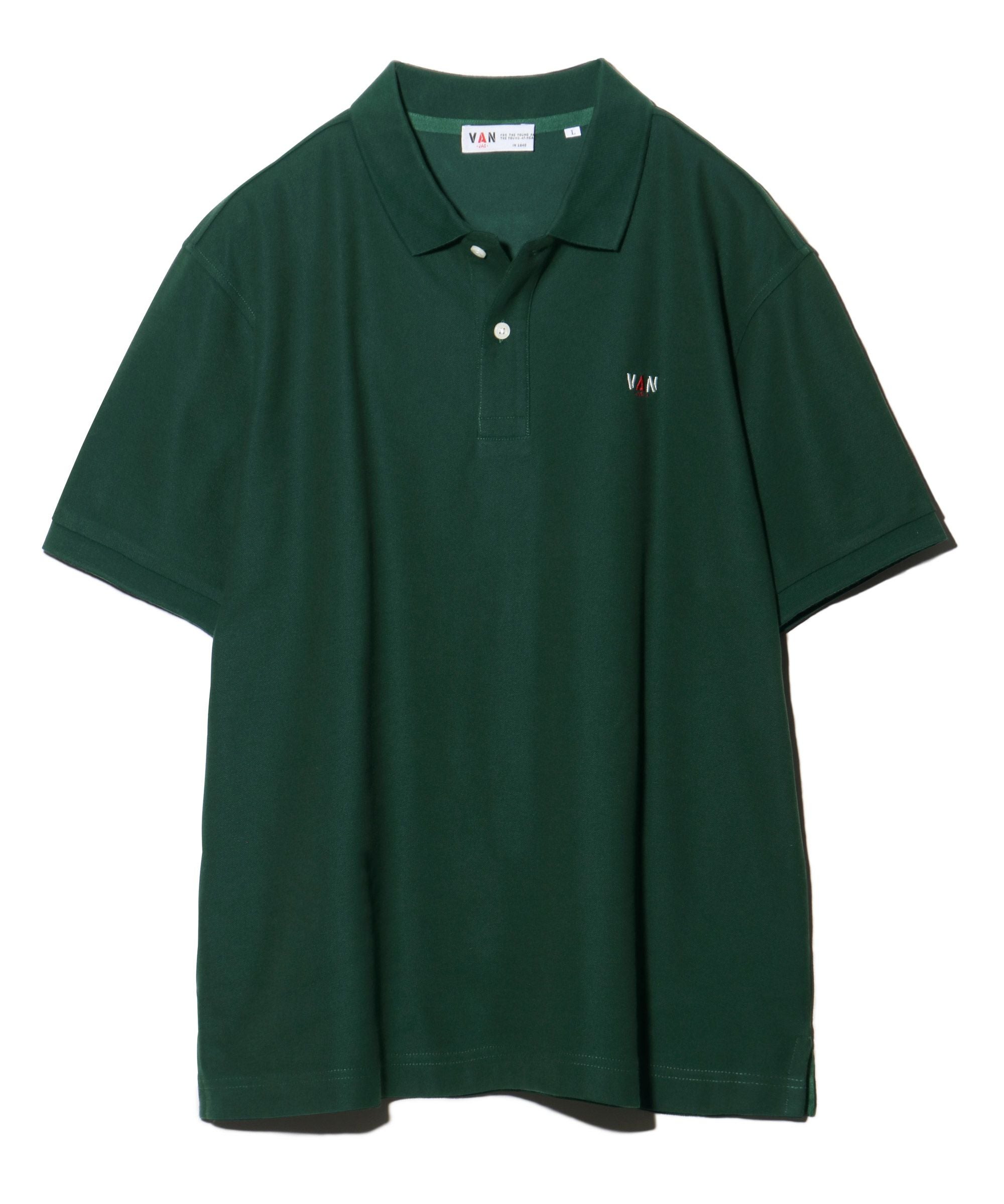 VAN 長袖ポロシャツ L ネイビー/ホワイト 長袖ポロシャツ ユニセックス 165－3 ネイビー （SS～XXL