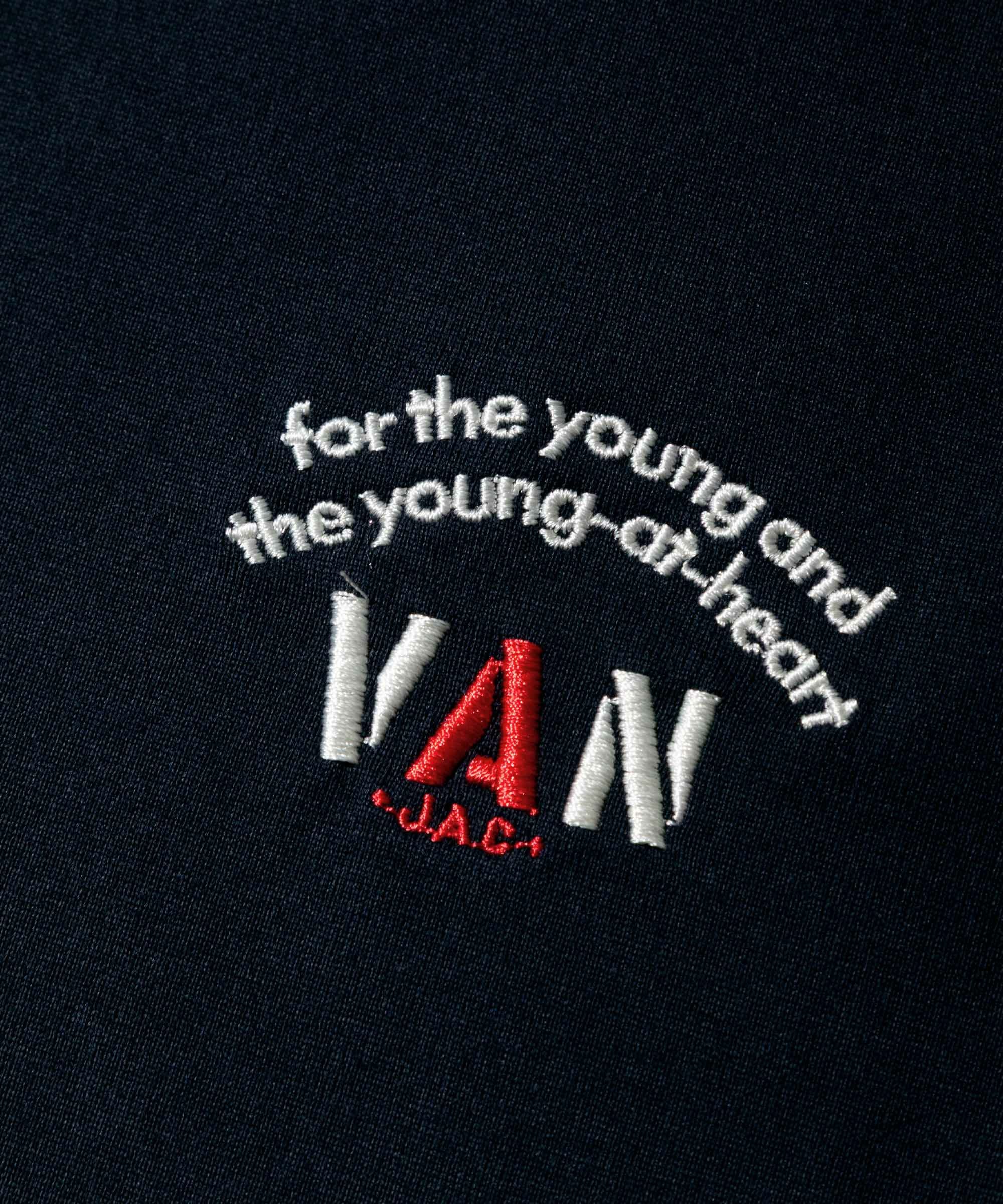 Tシャツ＜ワンポイントアーチロゴ刺繍＞ ｜ VAN STORE