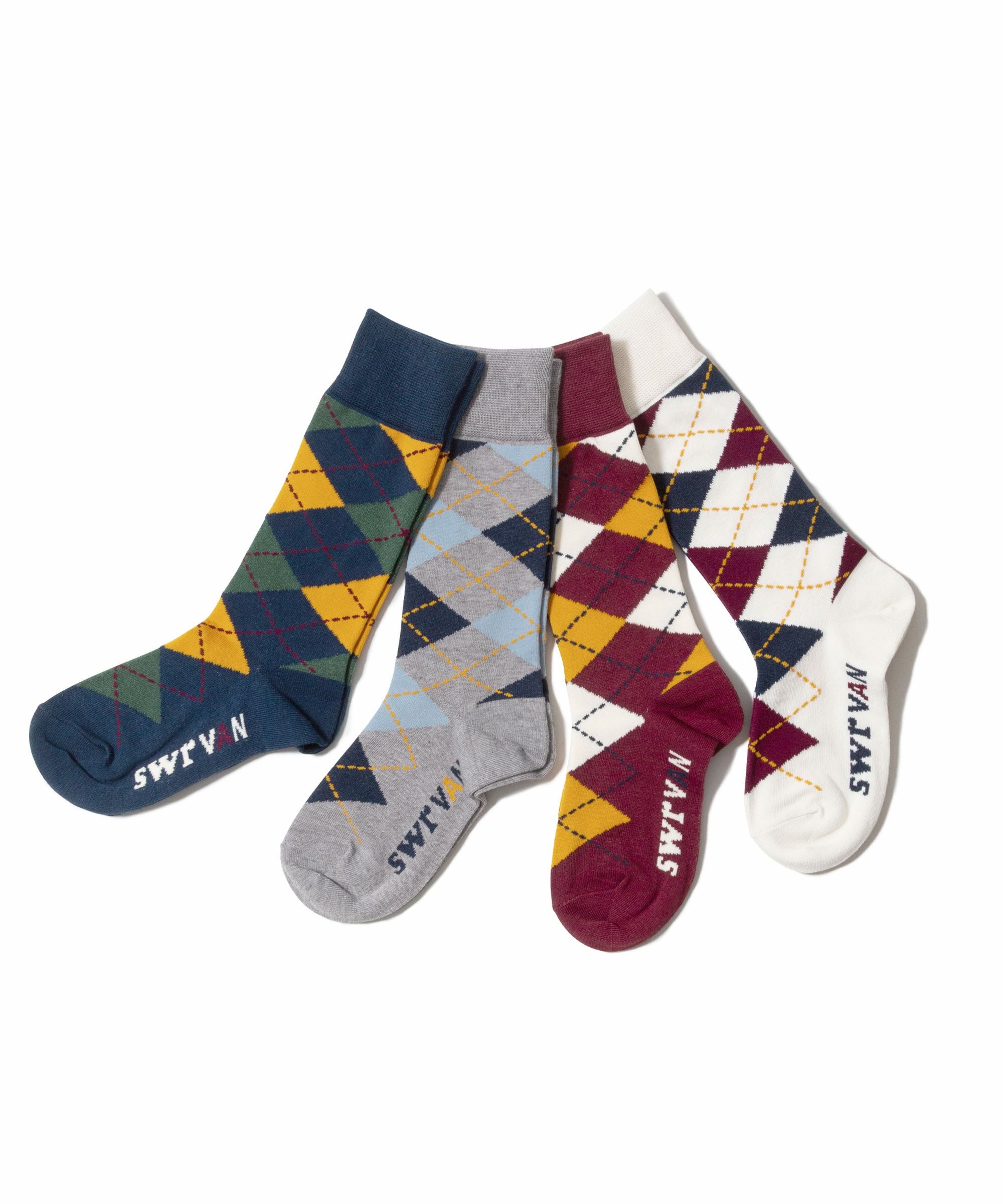 ソックス＜アーガイル＞＜ウィメンズ＞ ｜ VAN STORE