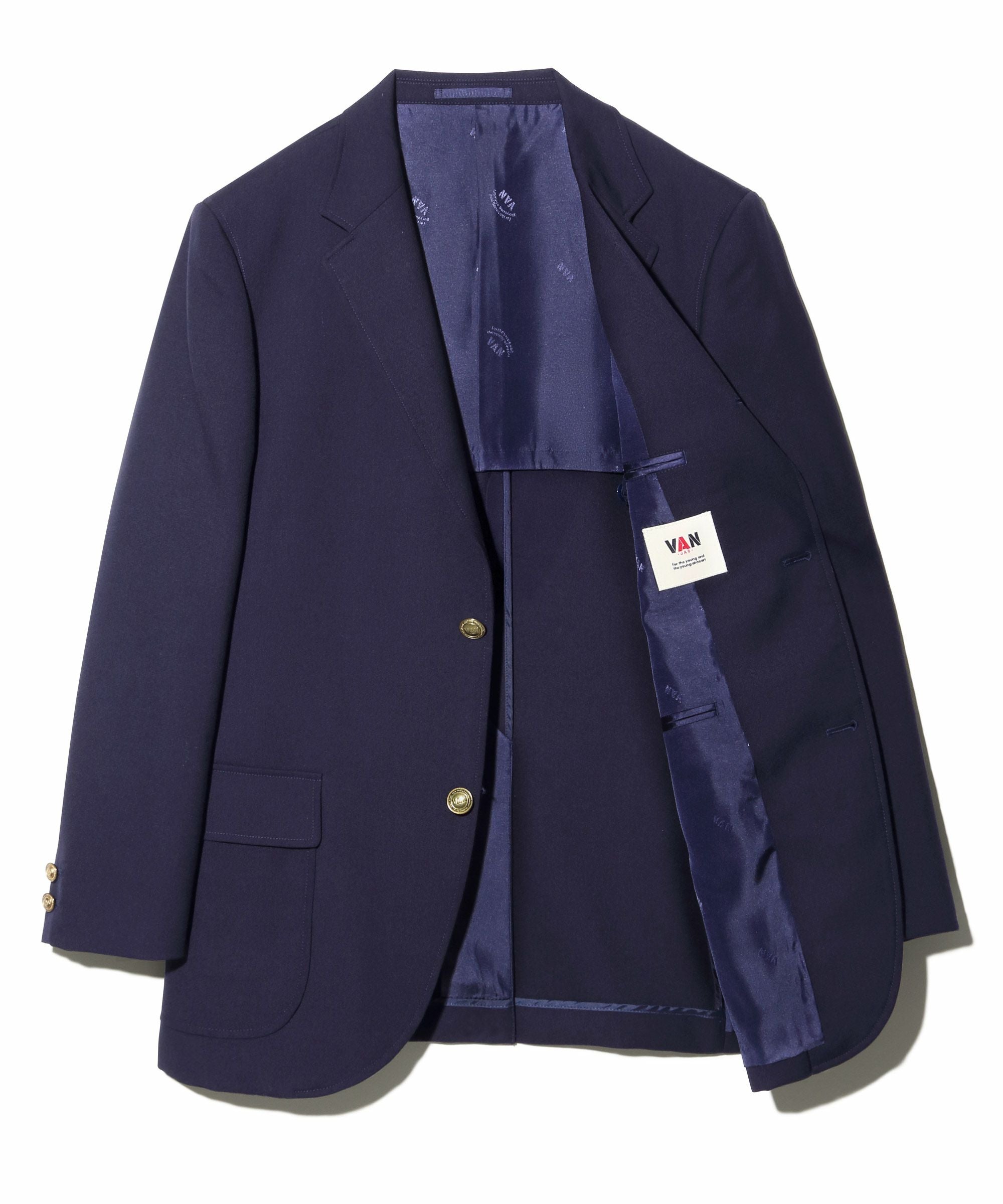 VAN/紺ブレ 段返りブレザー＜サージ＞＜秋冬＞＜一部店舗限定＞ ｜ VAN STORE