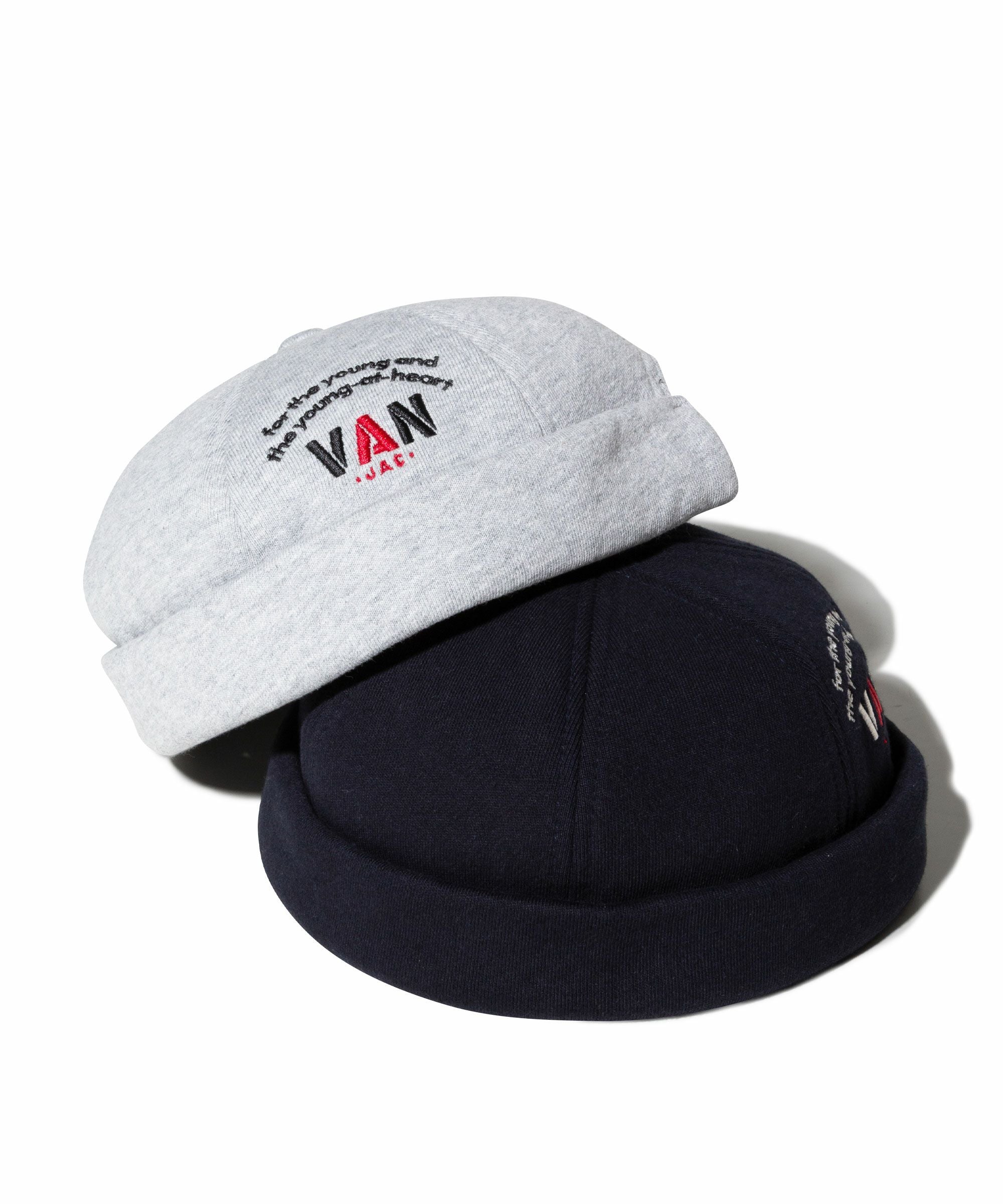 春夏!VAN JAC ヴァンヂャケット アーチロゴ刺繍 フィッシャーマンキャップ VAN JAC ヴァンヂャケット アーチロゴ刺繍 フィッシャーマンキャップ