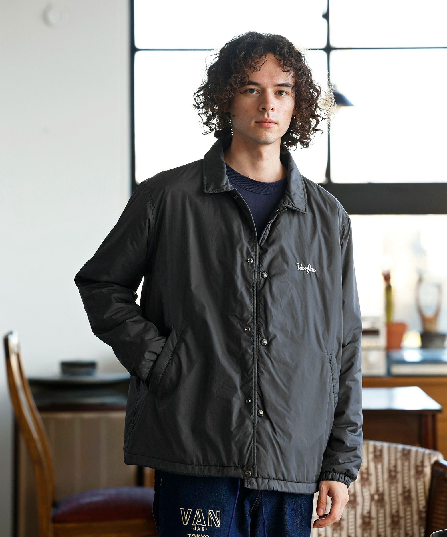 coach ブルゾン COACH（コーチ）の「レザー トレーナー（ブルゾン）」 - WEAR