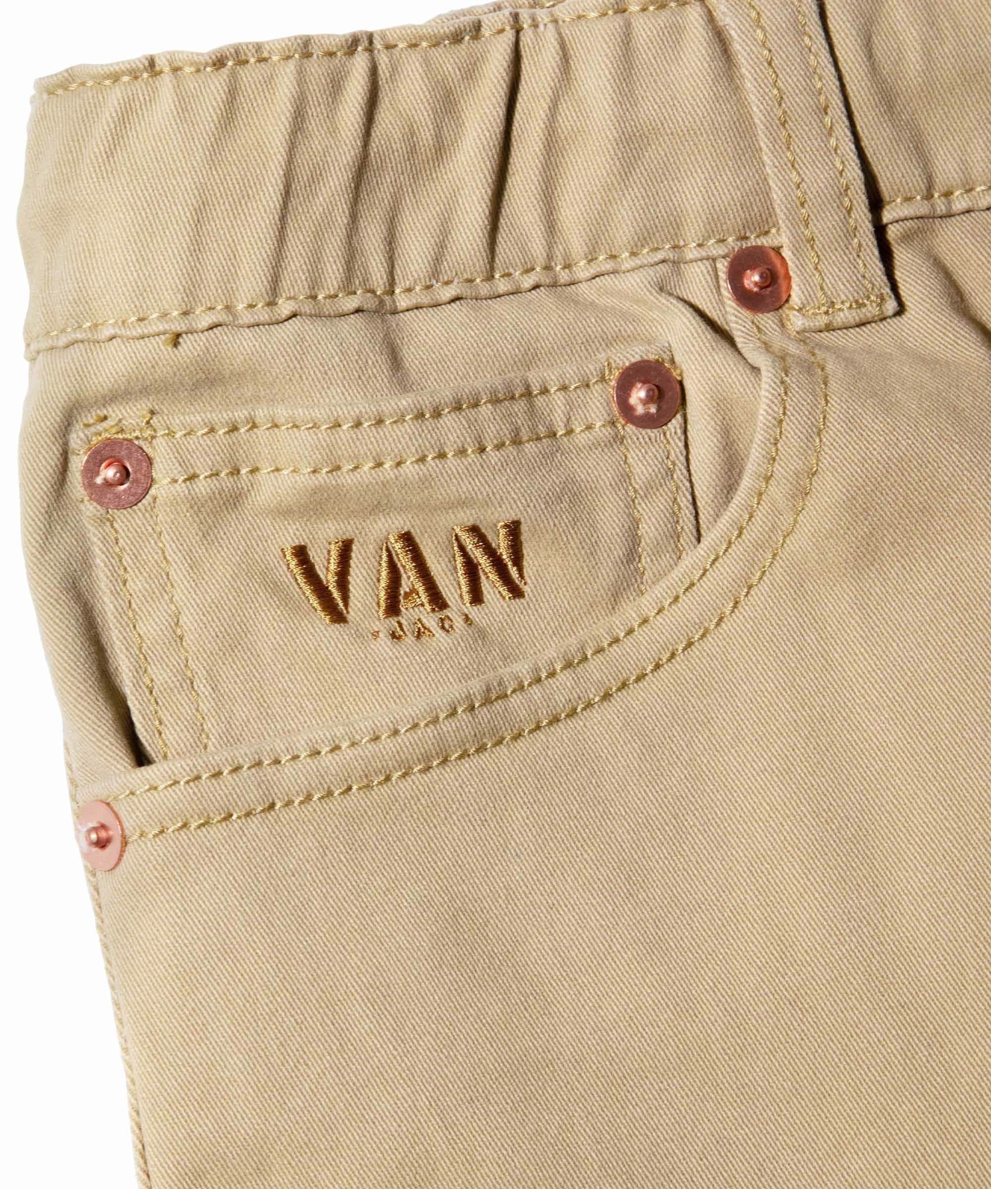 カラーチノパンツ＜ストレッチ＞＜VANロゴ刺繍＞＜一部店舗限定