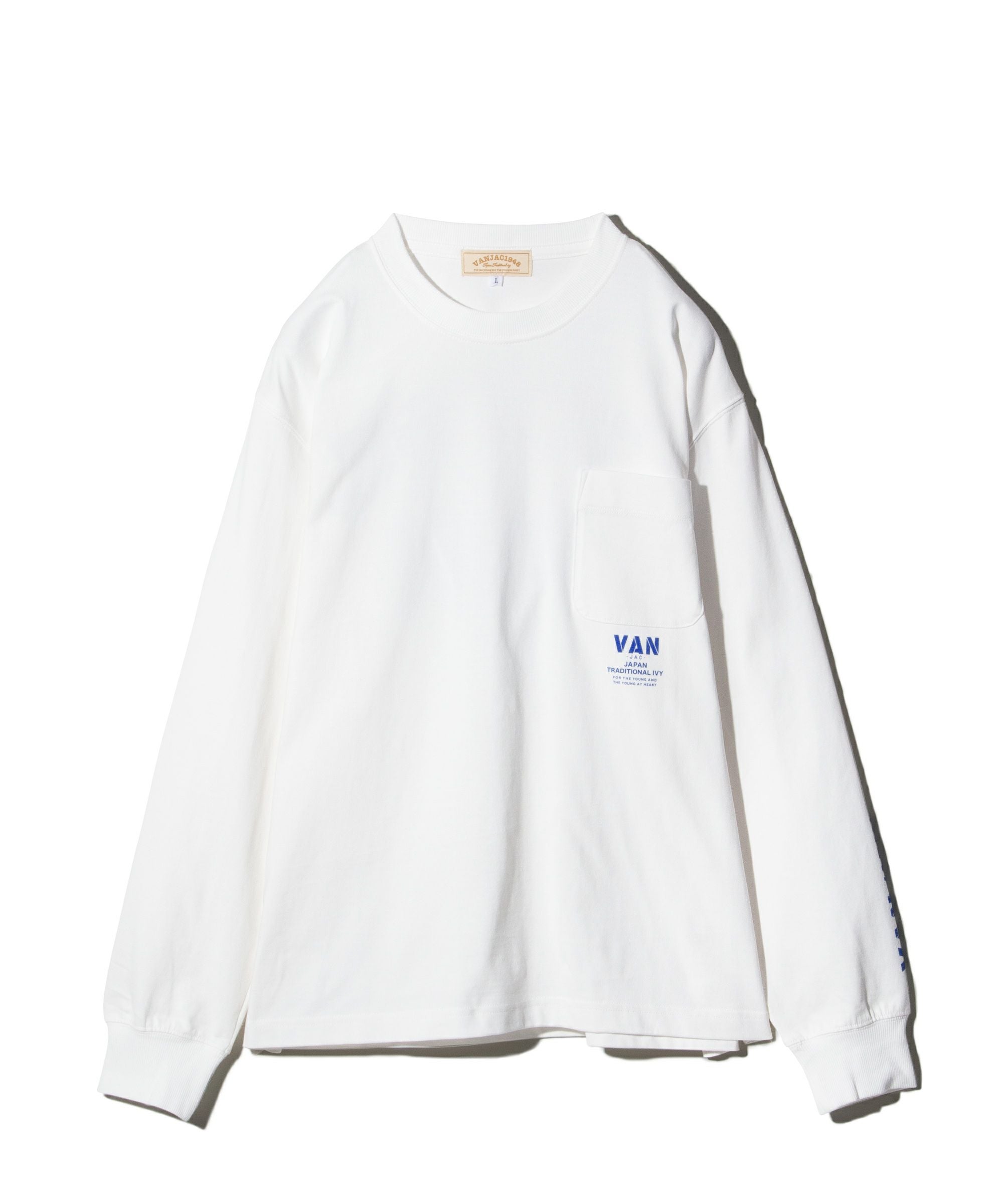 ロングスリーブTシャツ＜バックロゴ＞ ｜ VAN STORE