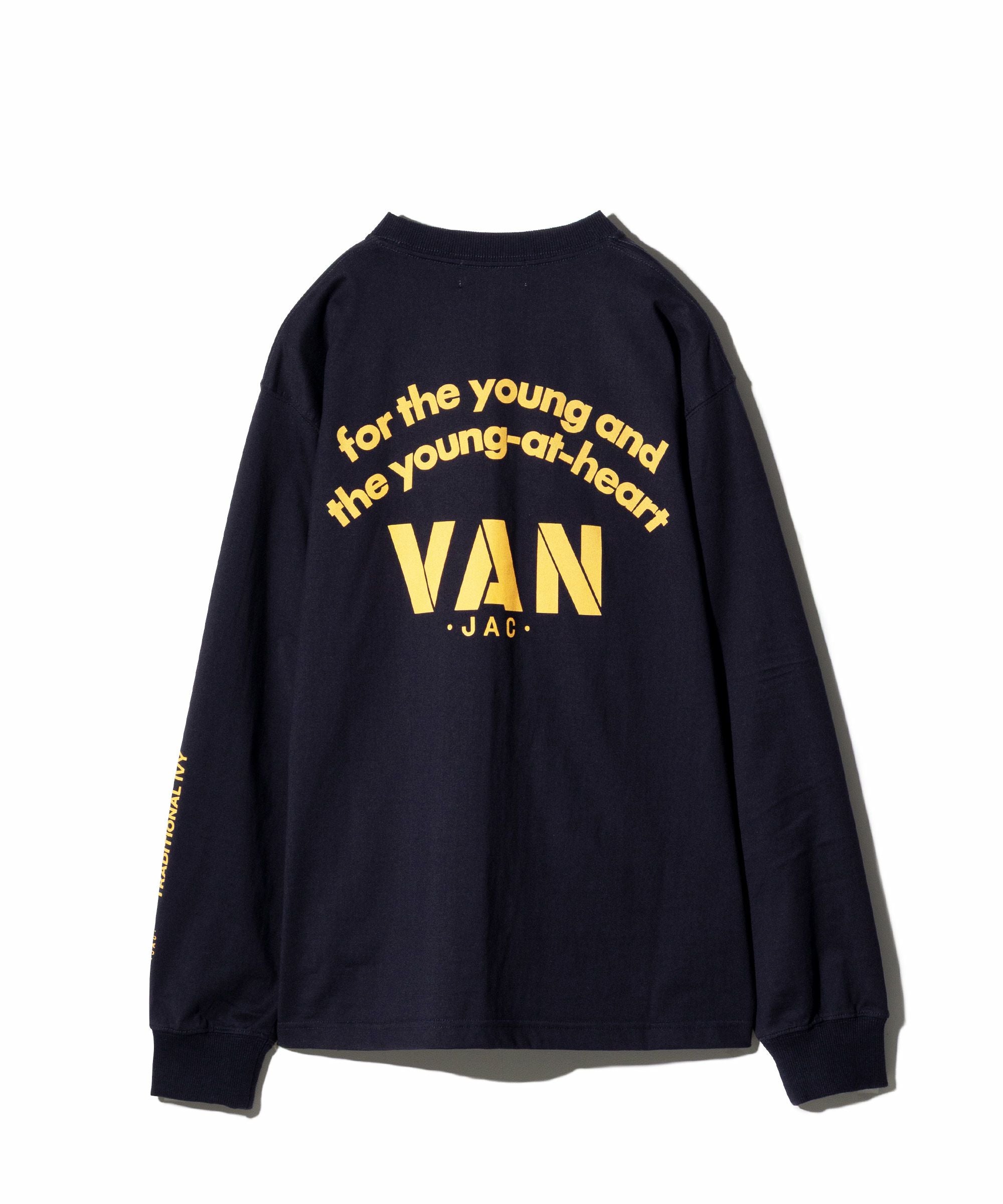 ロングスリーブTシャツ＜バックロゴ＞ ｜ VAN STORE