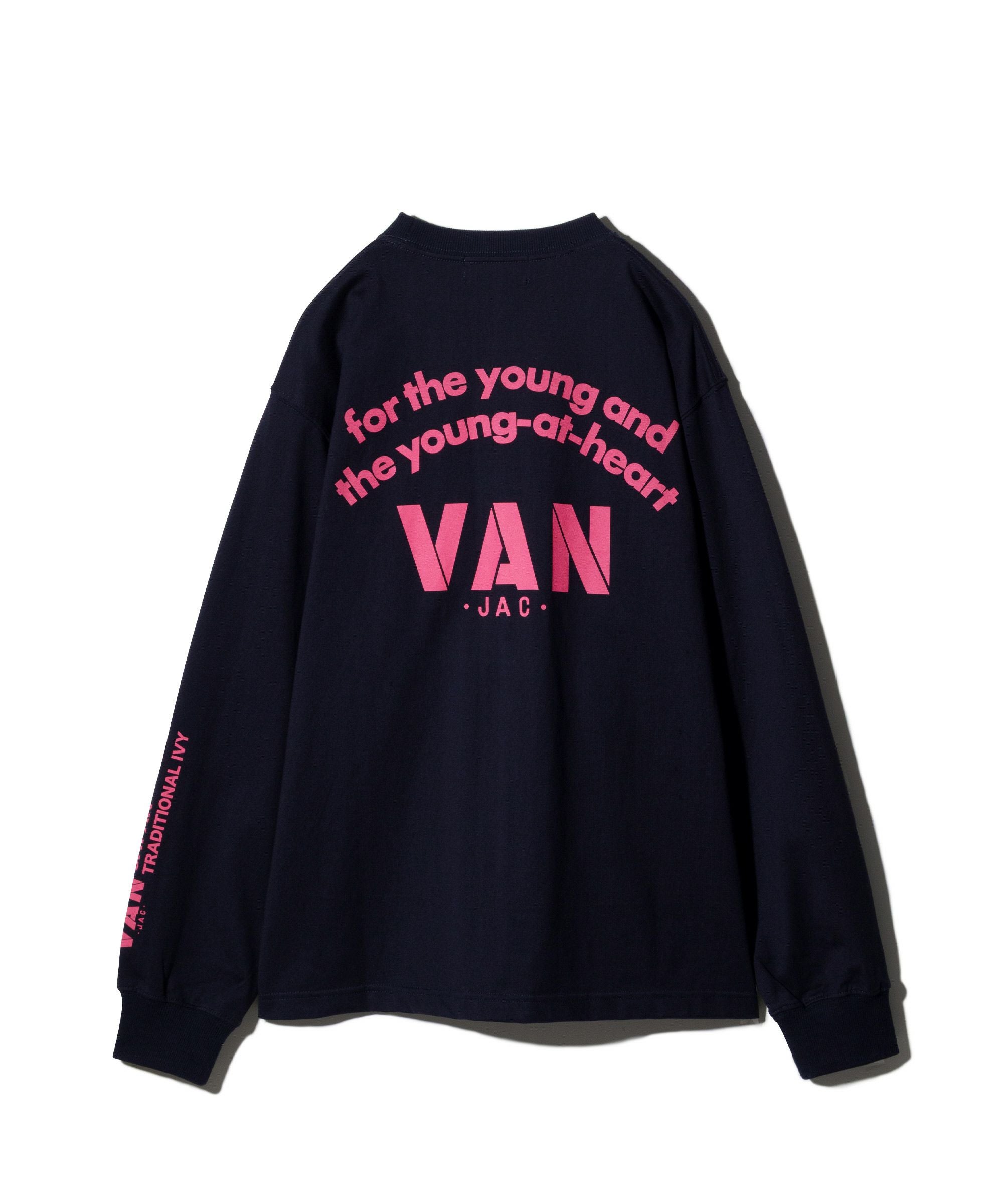 ロングスリーブTシャツ＜バックロゴ＞ ｜ VAN STORE