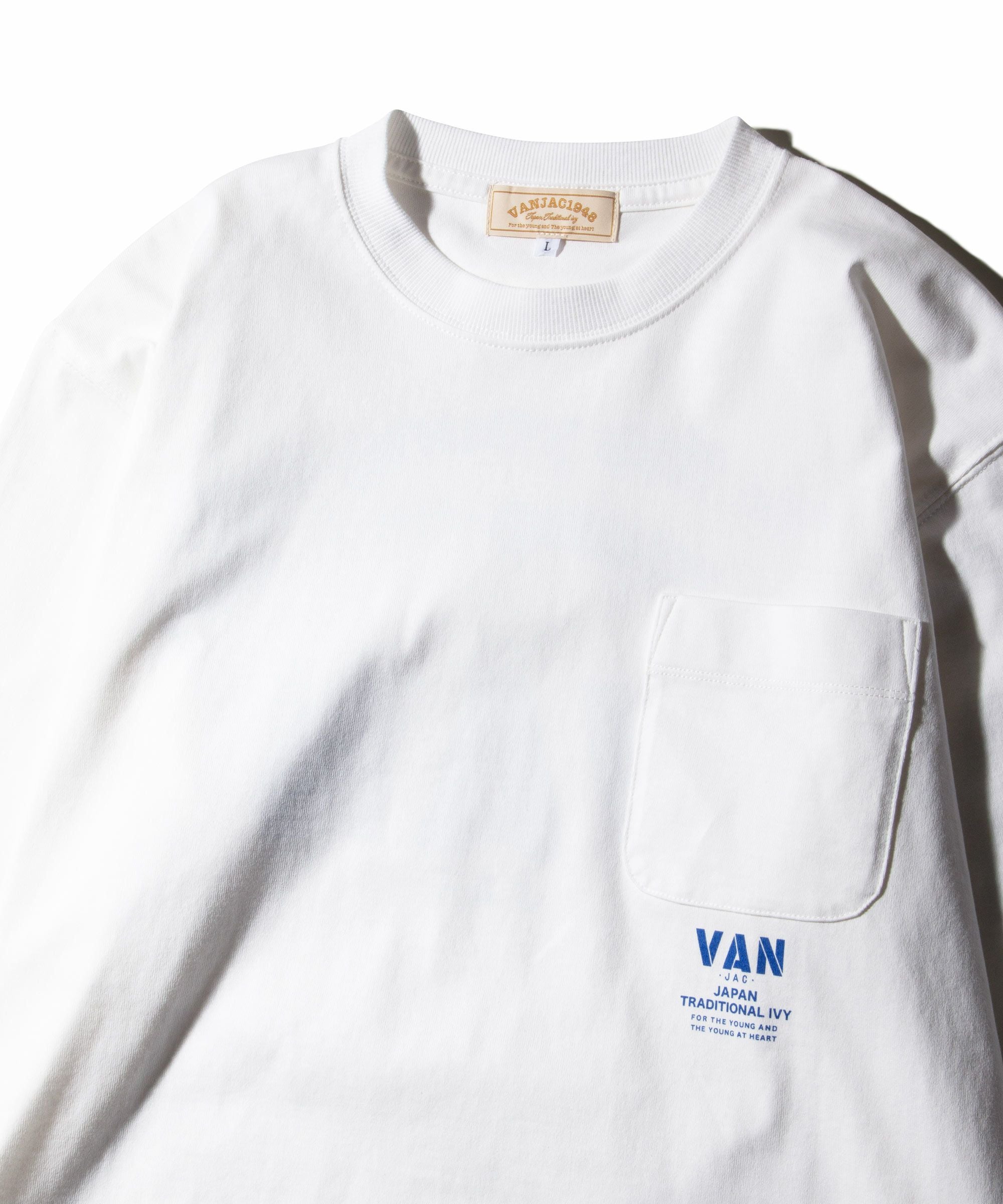 ロングスリーブTシャツ＜バックロゴ＞ ｜ VAN STORE
