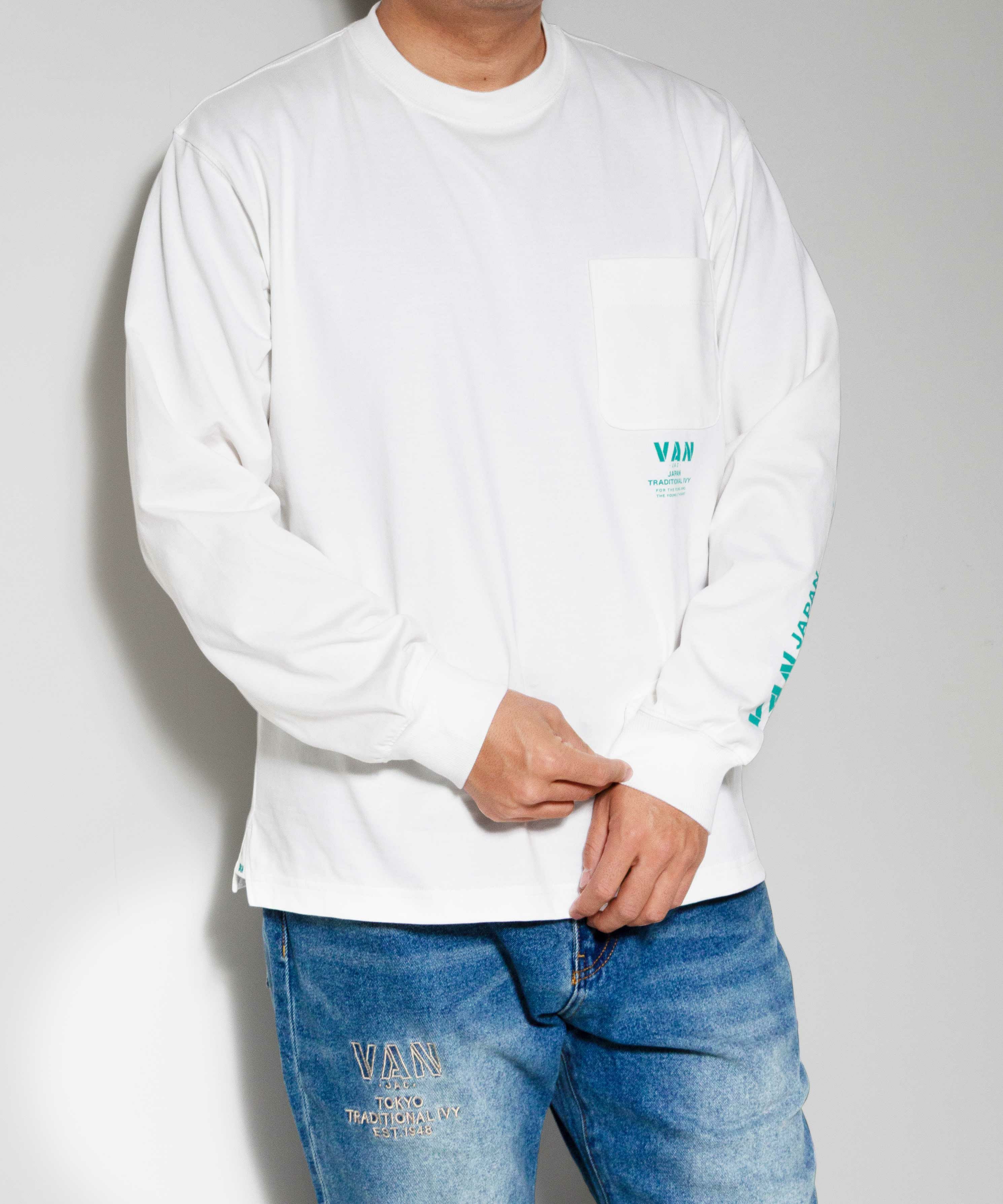ロングスリーブTシャツ＜バックロゴ＞ ｜ VAN STORE