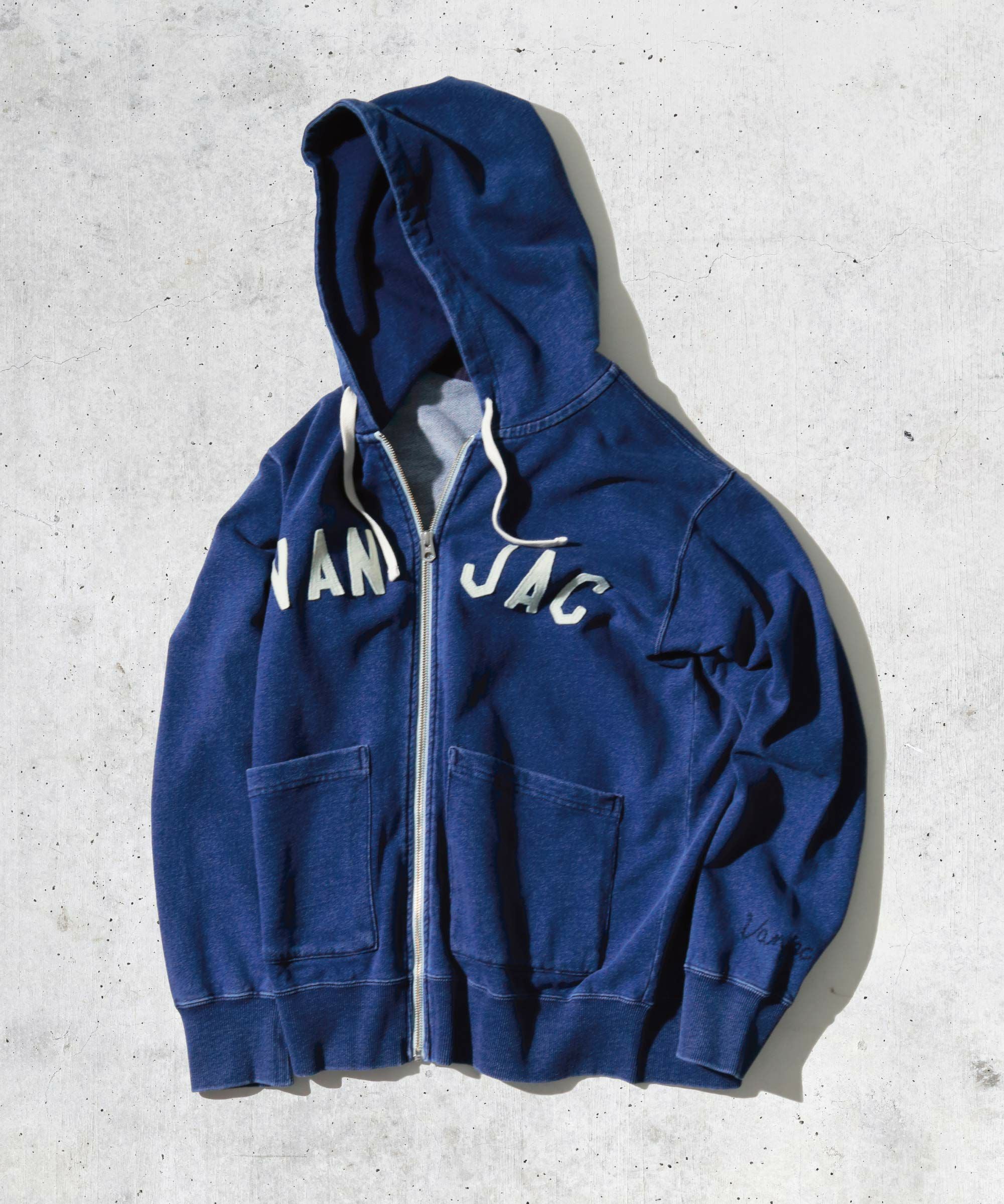 ジップアップパーカー＜インディゴコレクション＞ ｜ VAN STORE