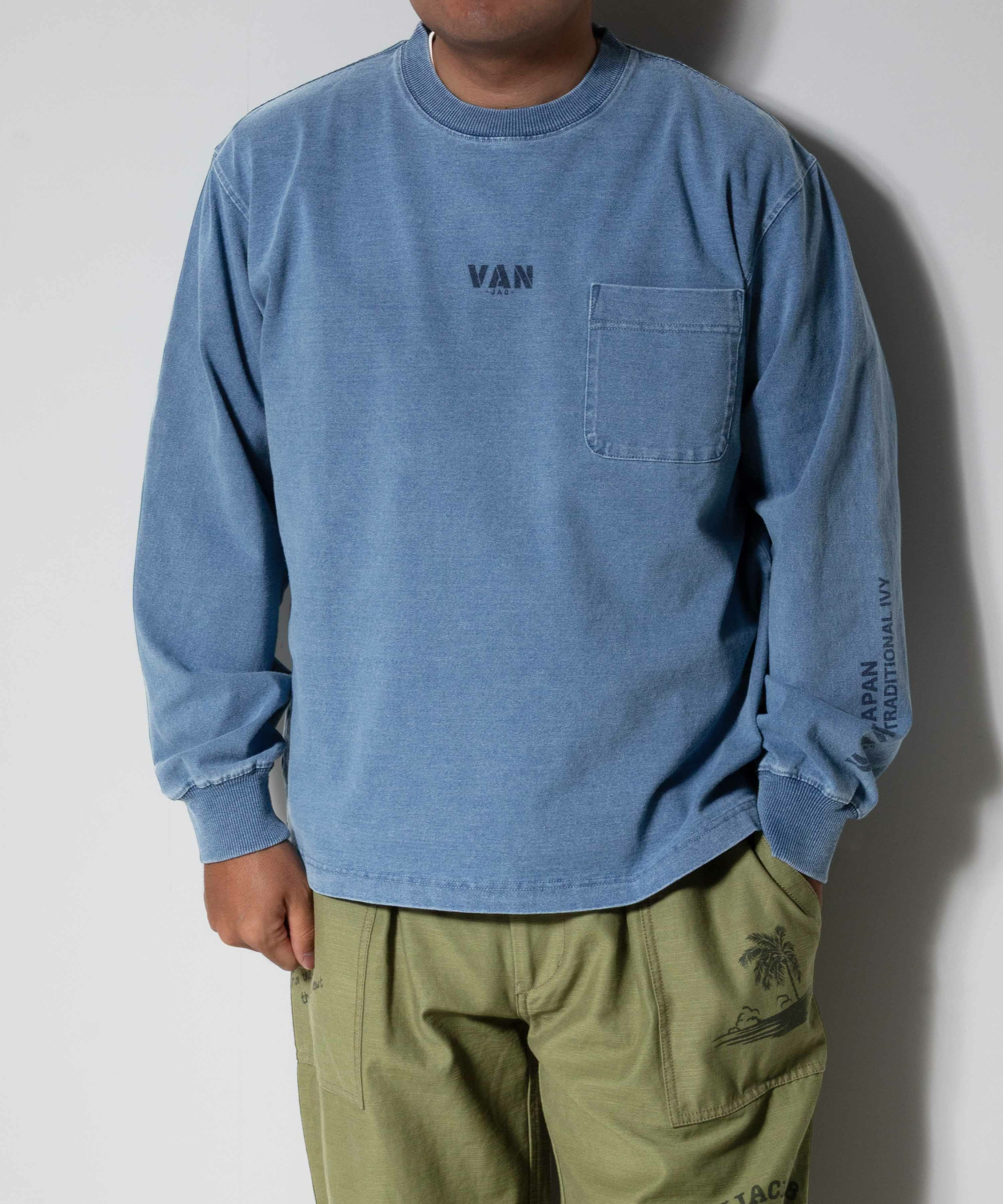 ロングスリーブTシャツ＜インディゴコレクション＞ ｜ VAN STORE