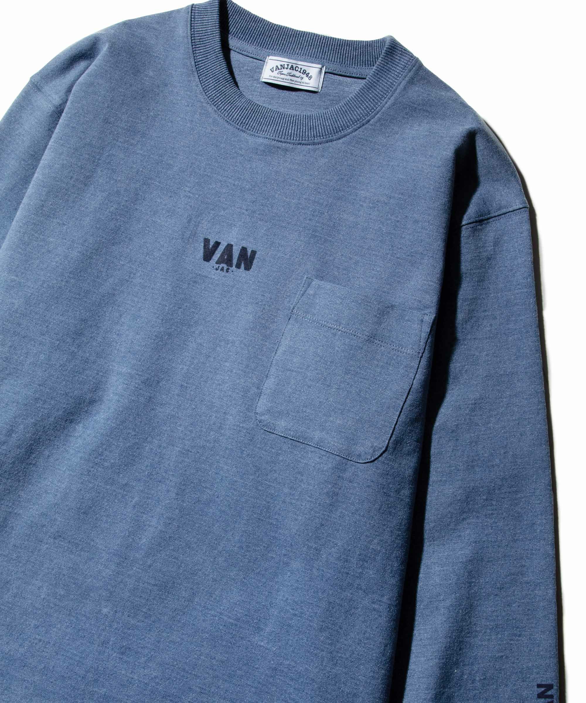 ロングスリーブTシャツ＜インディゴコレクション＞ ｜ VAN STORE