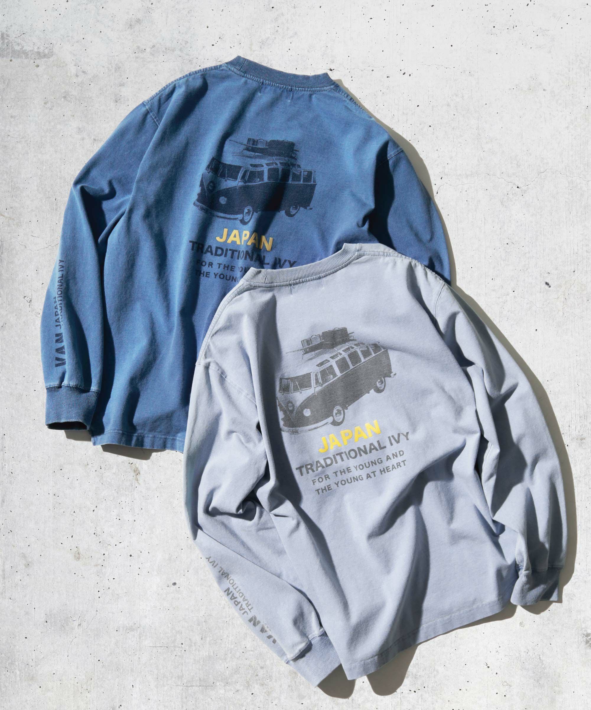 ロングスリーブTシャツ＜インディゴコレクション＞ ｜ VAN STORE