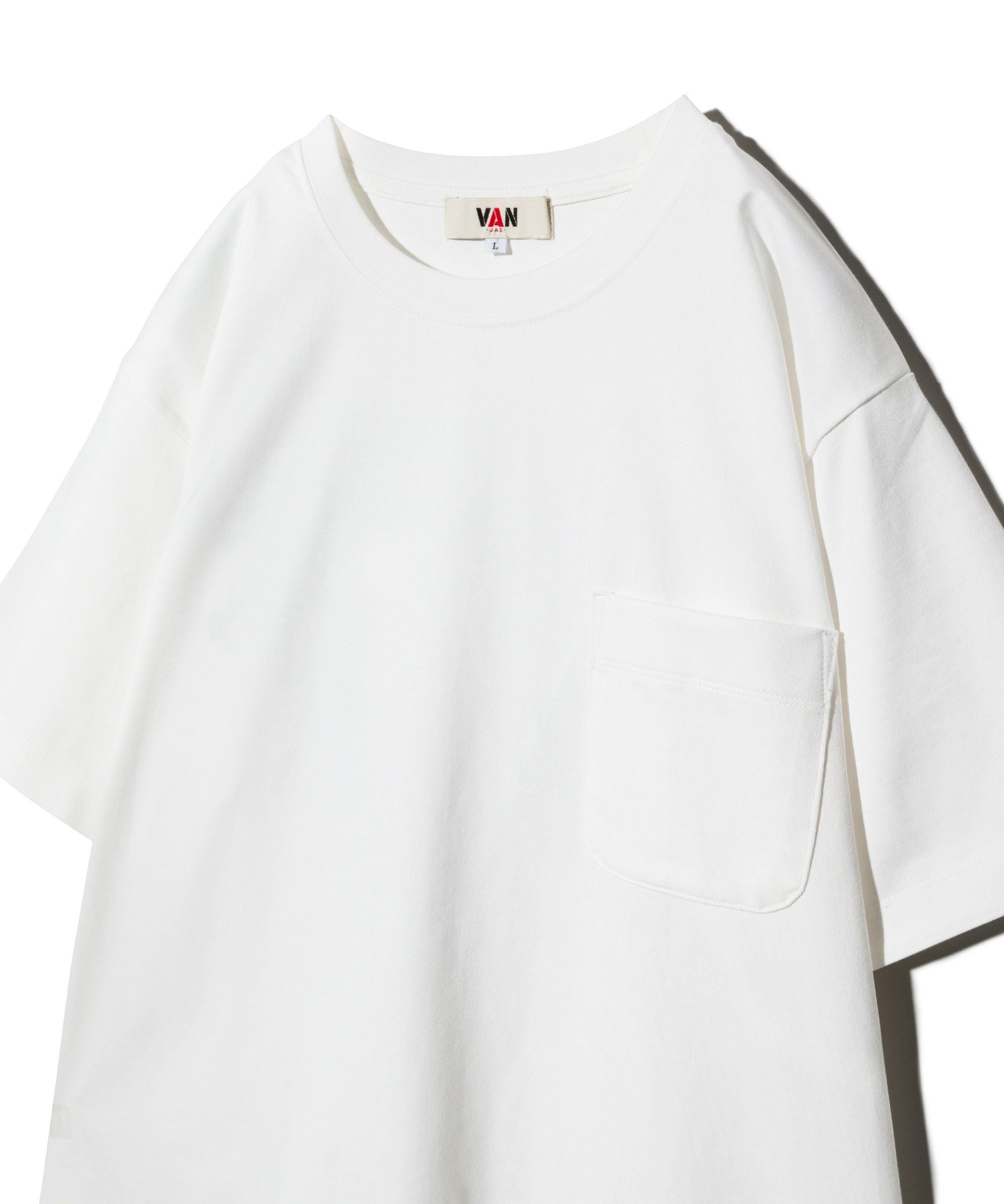 バックロゴポケットTシャツ ｜ VAN STORE