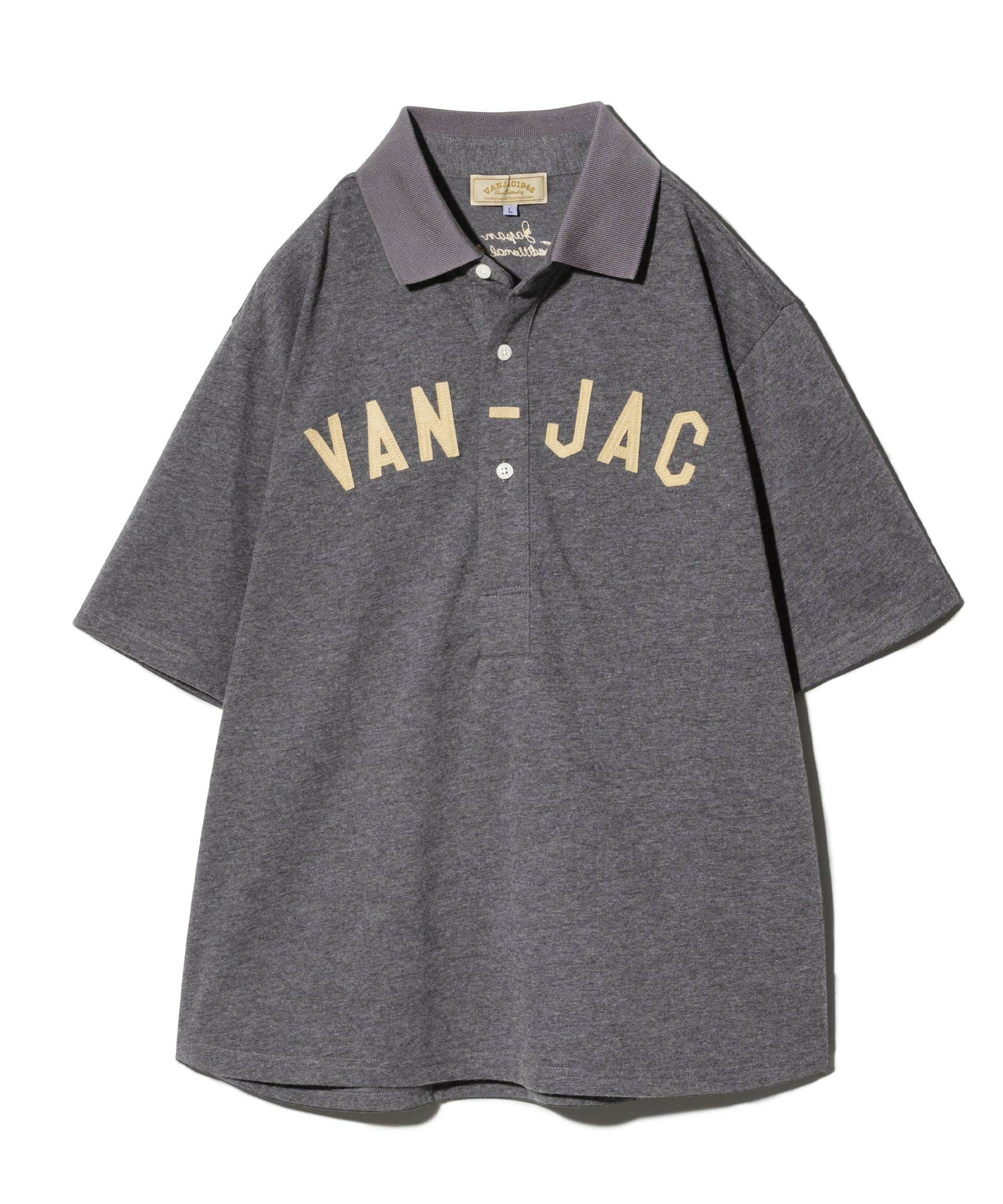カットポロシャツ＜フェルトロゴ＞ ｜ VAN STORE