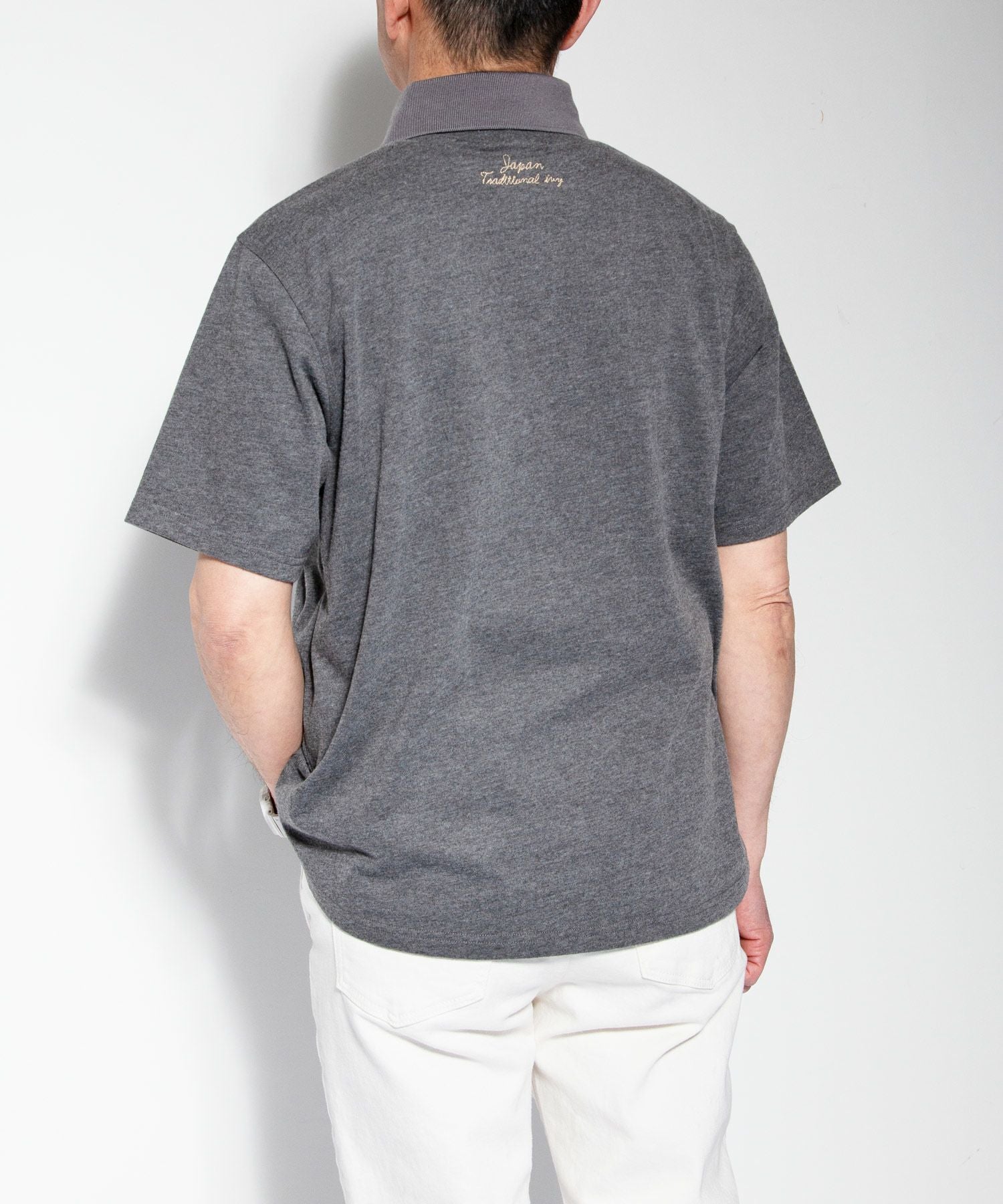 カットポロシャツ＜フェルトロゴ＞ ｜ VAN STORE