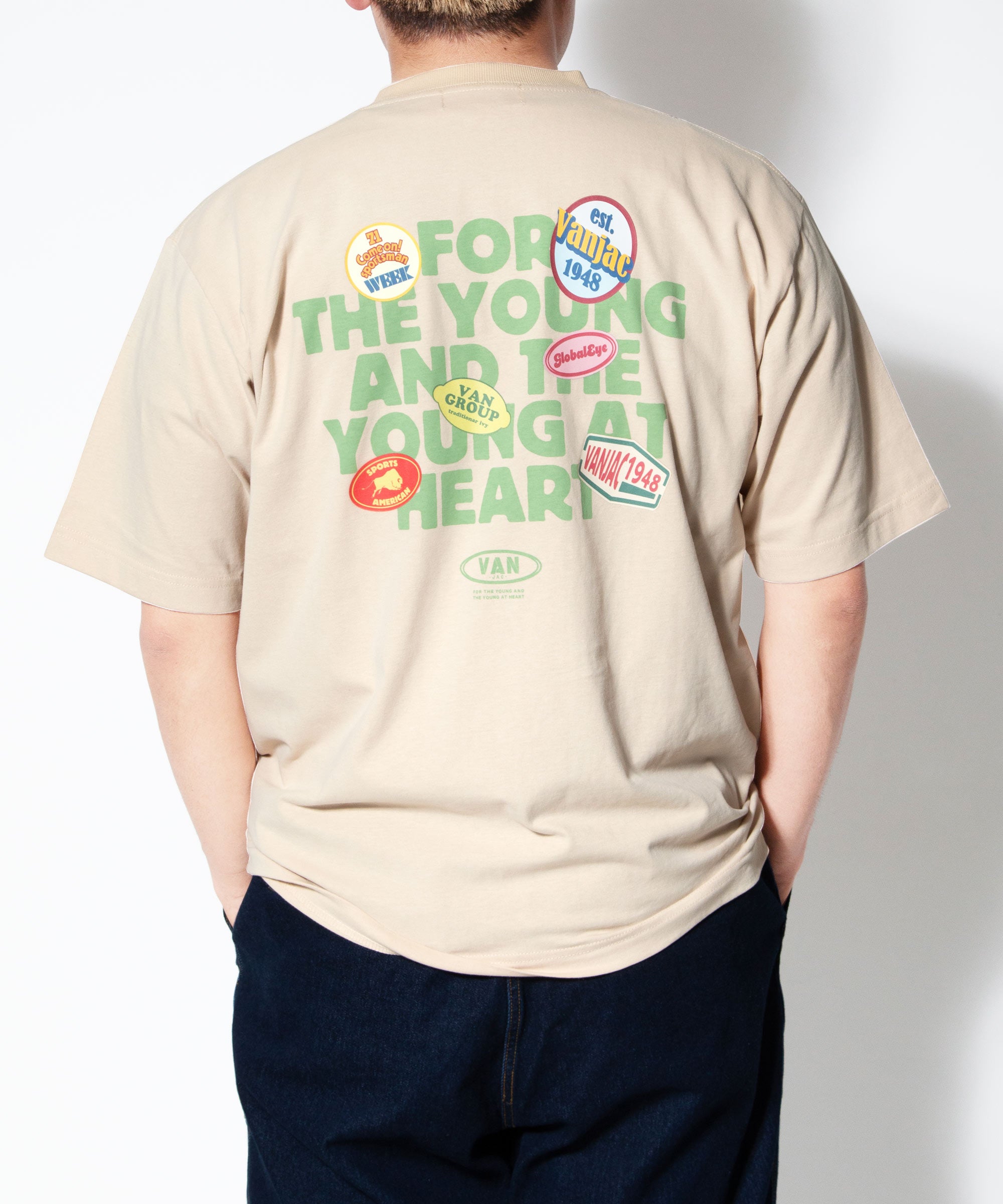 プリントTシャツ＜ワッペンプリント＞ ｜ VAN STORE