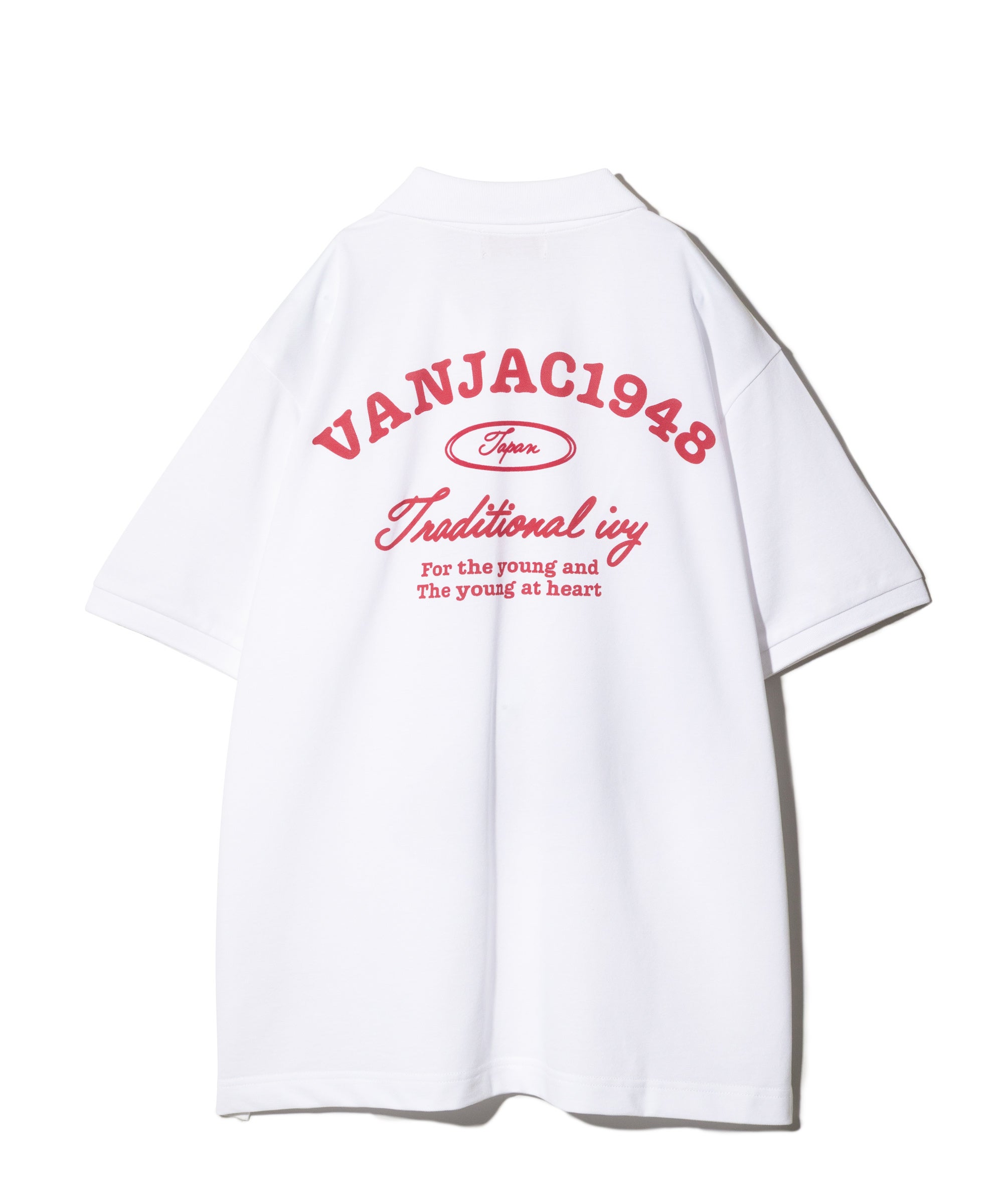 ドライ鹿の子ポロシャツ＜バックプリント＞ ｜ VAN STORE
