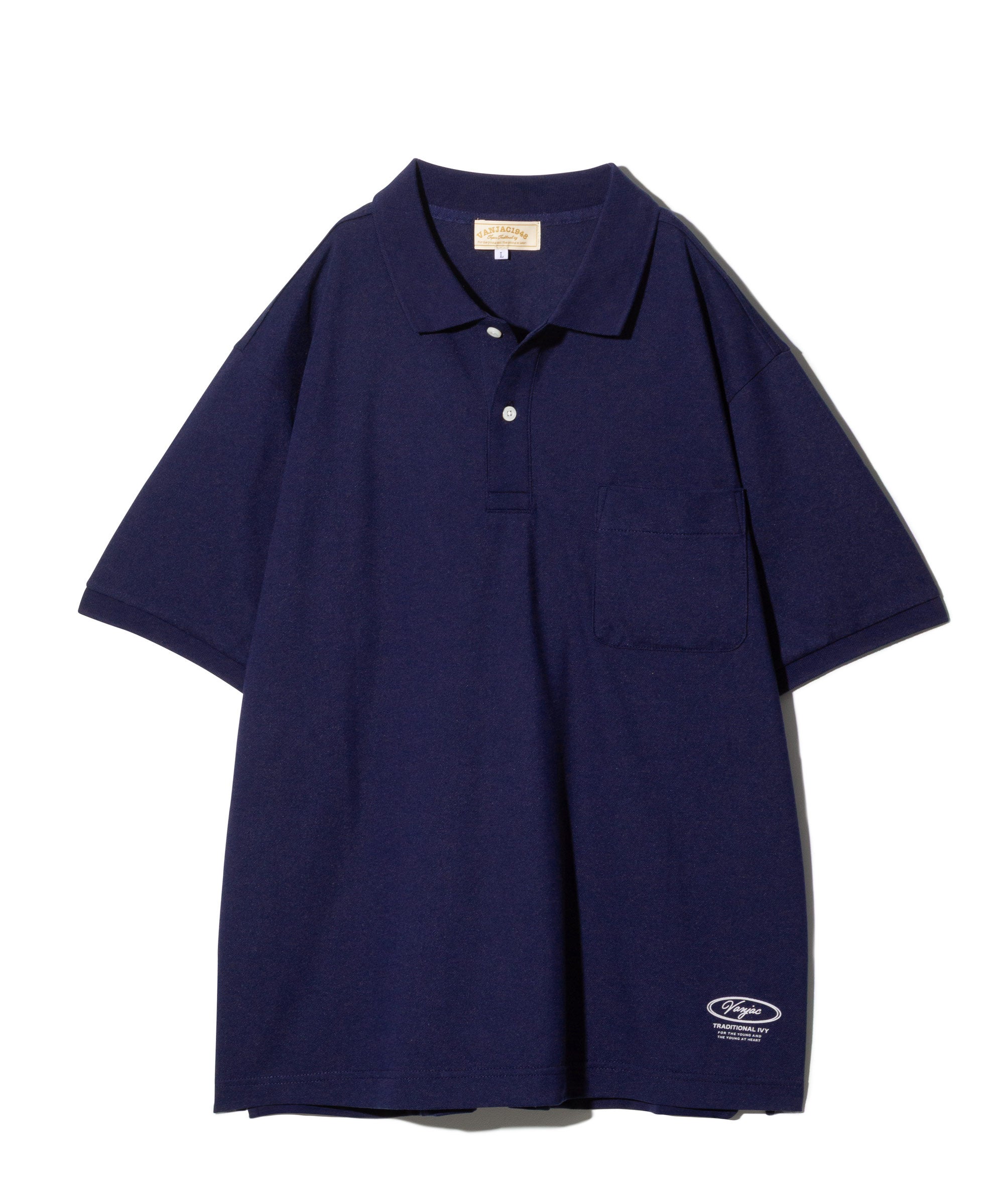 エディフィスbureau鹿の子ポロシャツ 鹿の子ポロ / Kanoko Polo shirt | ECROF