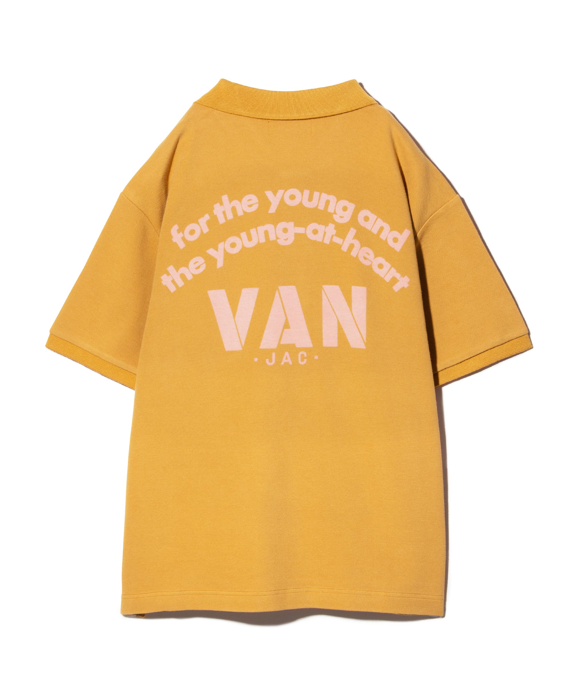 バックロゴポロシャツ＜抜染プリント＞＜ダブルフェイス＞ ｜ VAN STORE