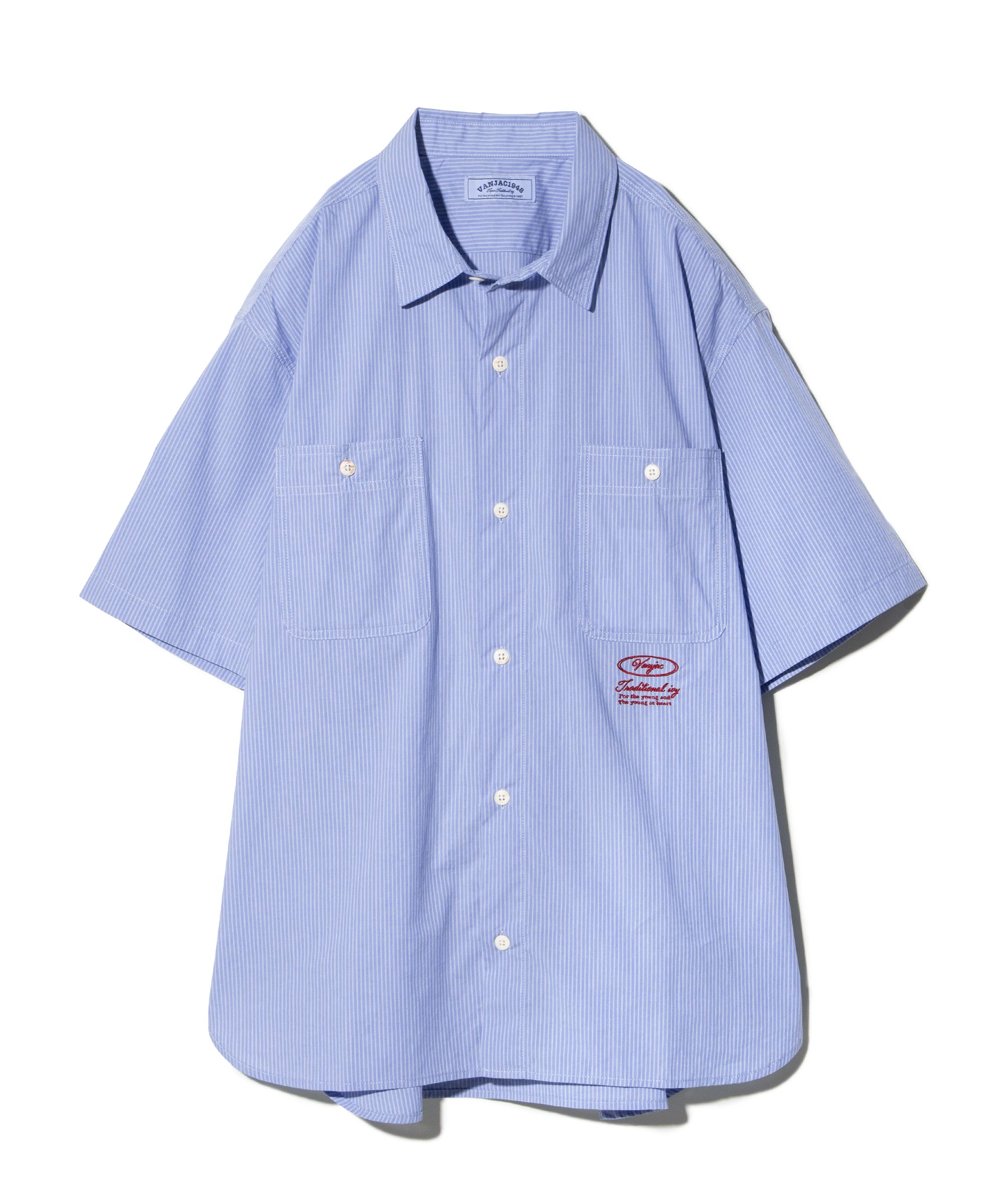 ダブルポケットワークシャツ＜ストライプ＞ ｜ VAN STORE