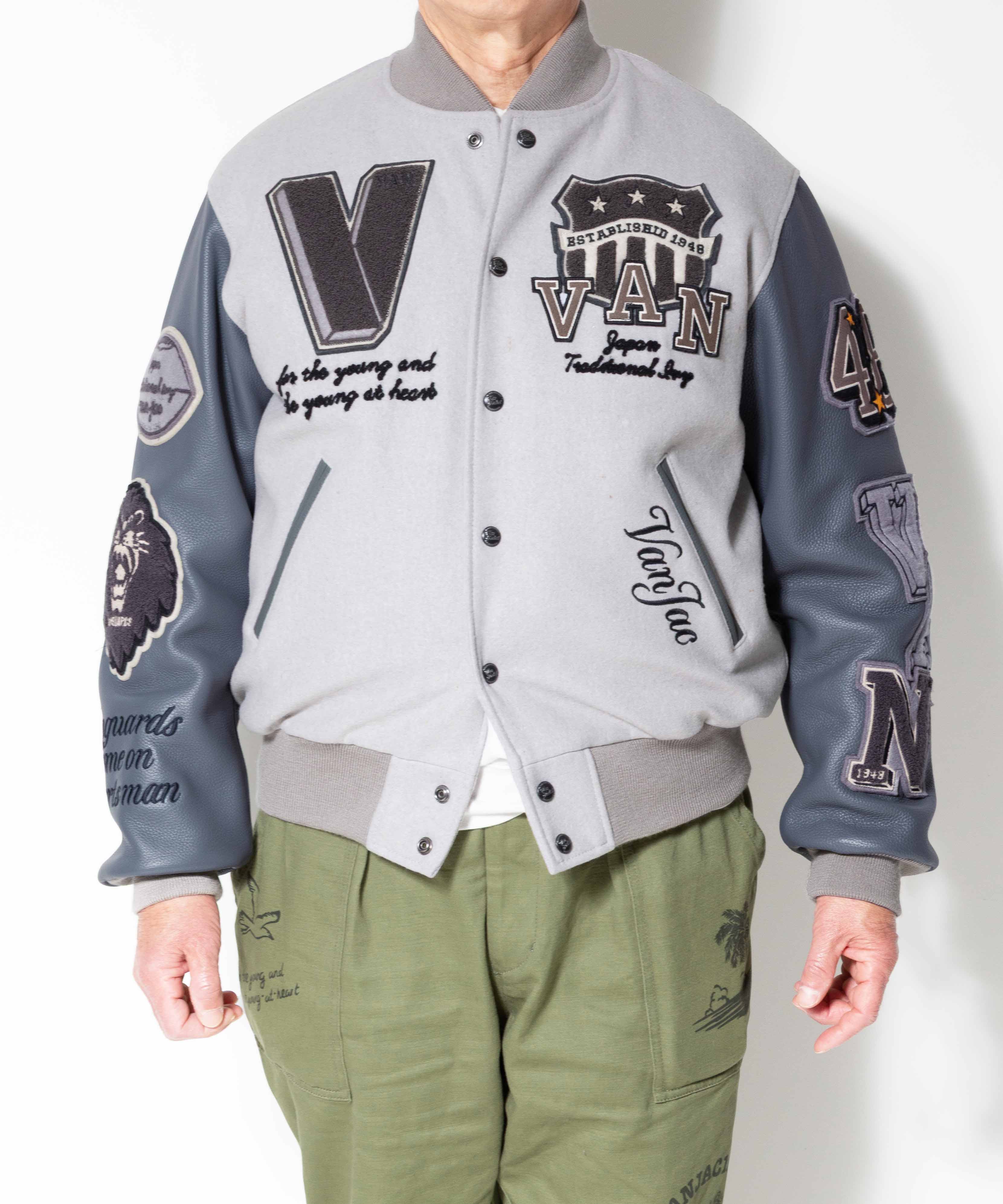 美品　Theory Varsity JKT P グレー 美品 Theory Varsity JKT P グレー