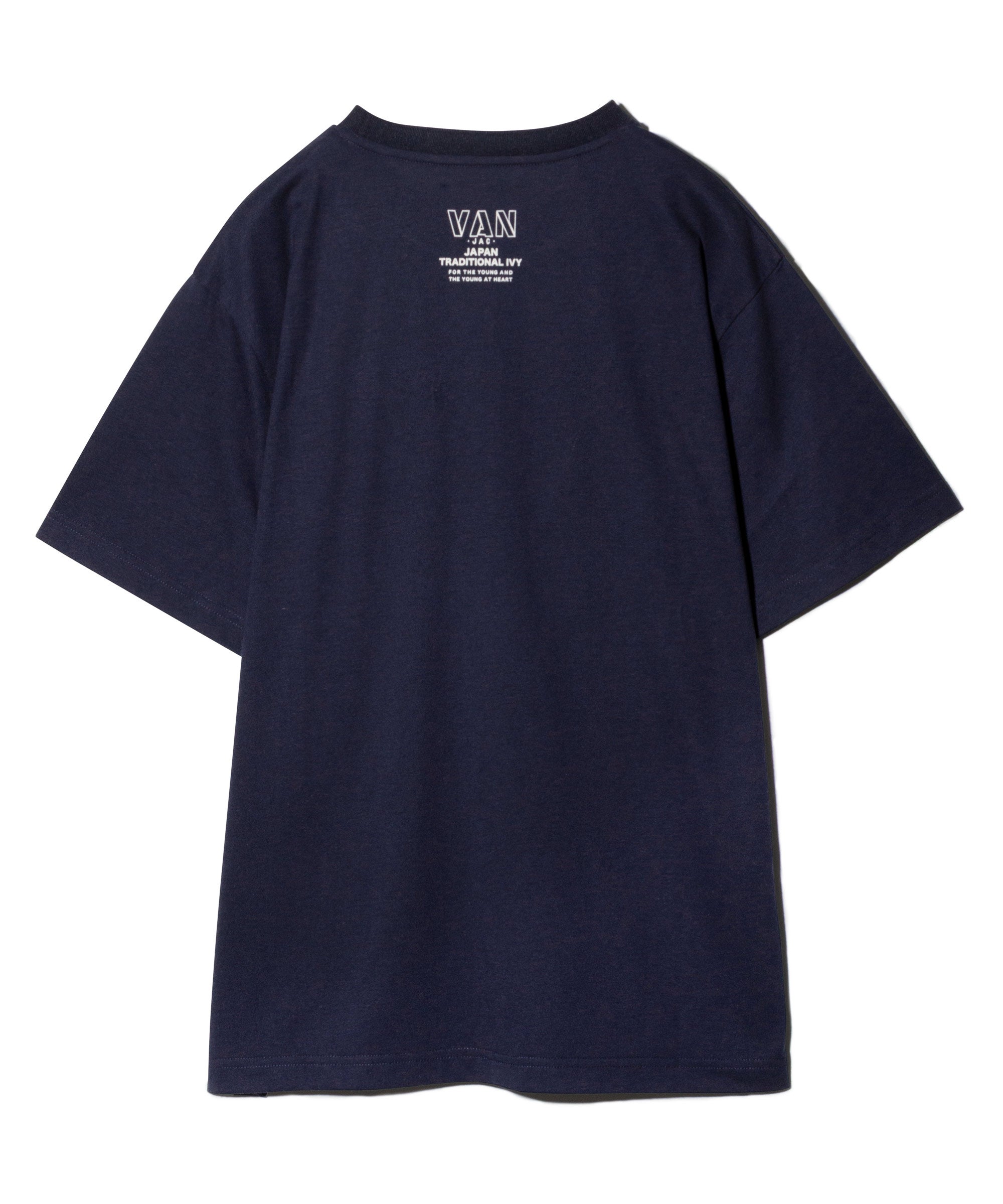 プリントTシャツ＜桜獅子ワンポイント＞ ｜ VAN STORE