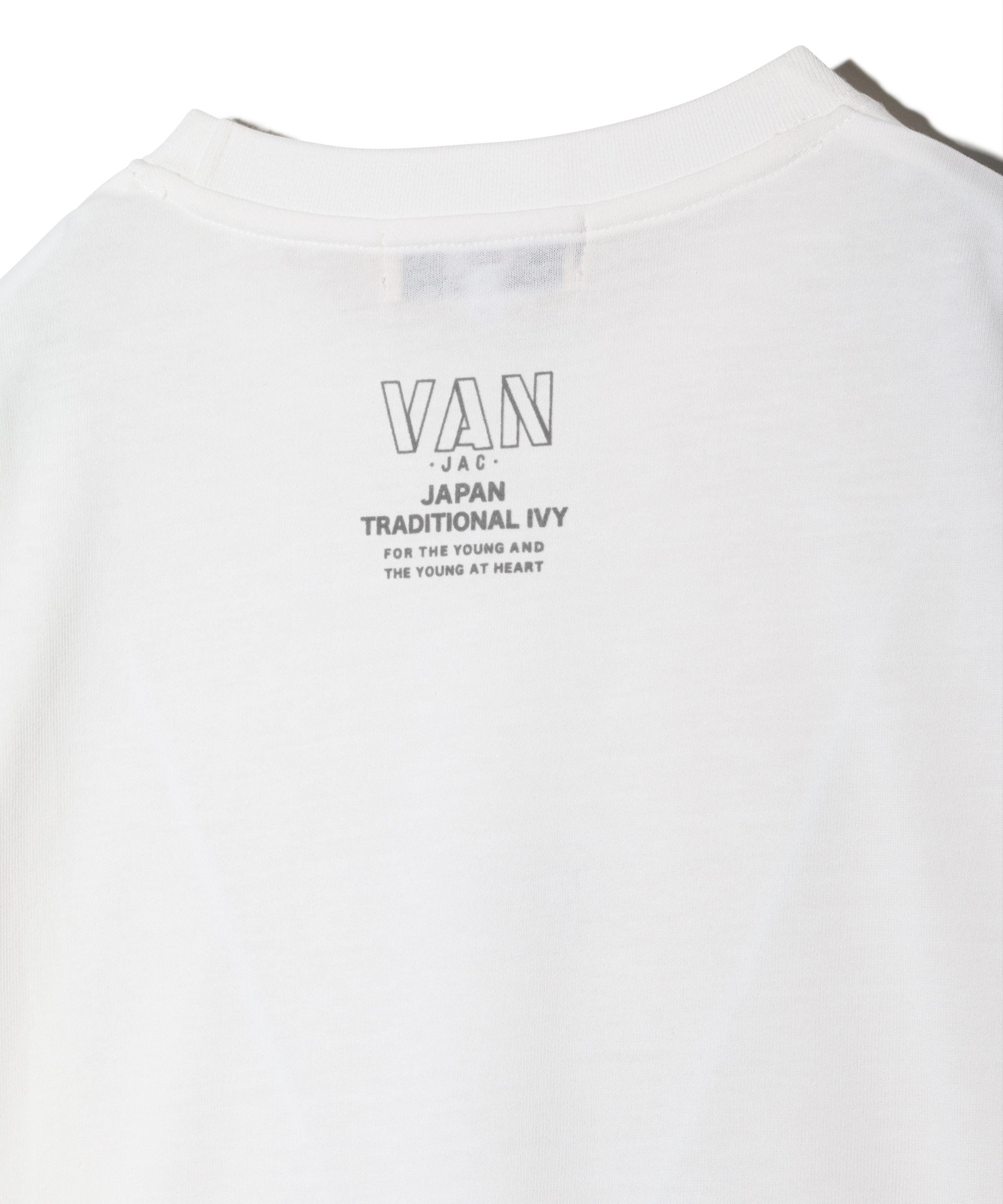 プリントTシャツ＜桜獅子ワンポイント＞ ｜ VAN STORE