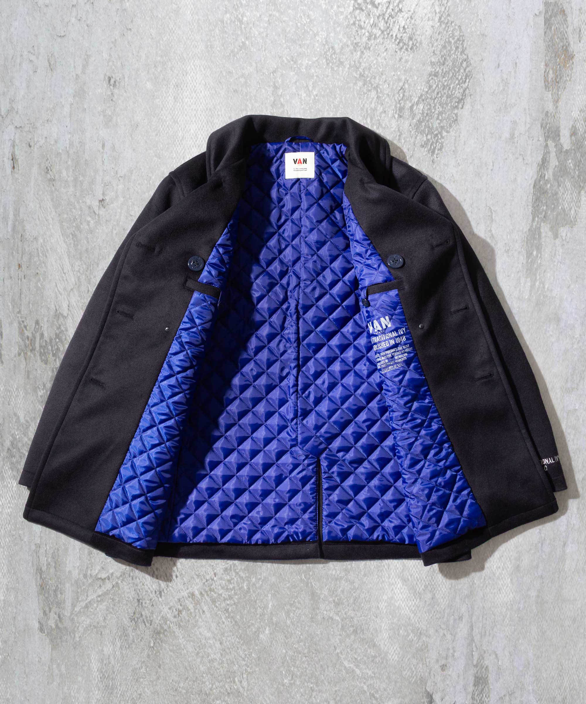 状態綺麗 VAN / Kent ピーコート M ネイビー Pコート＜受注生産＞＜2026年10月下旬以降配送＞ ｜ VAN STORE