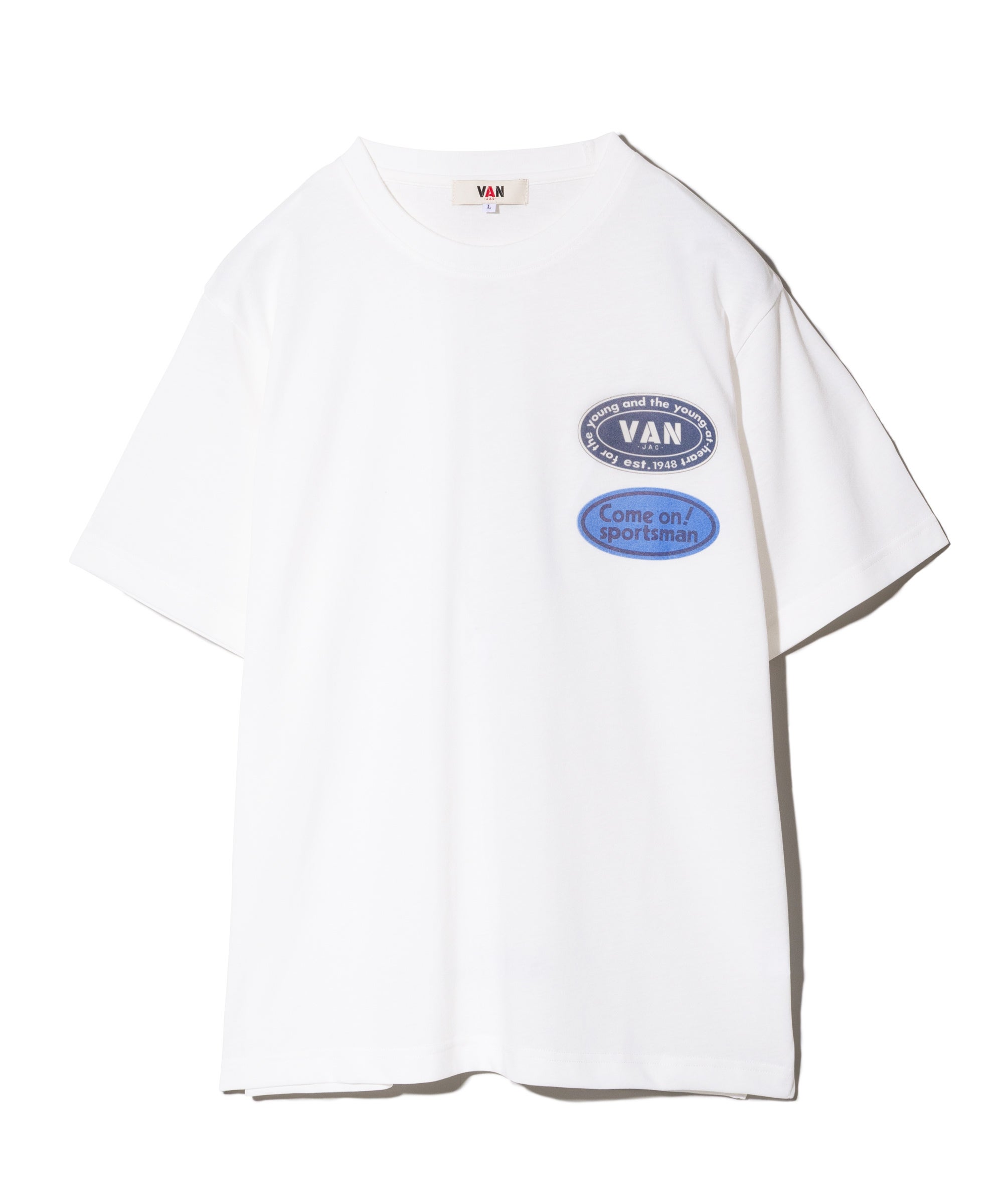 プリントTシャツ＜フロッキーワッペン＞ ｜ VAN STORE