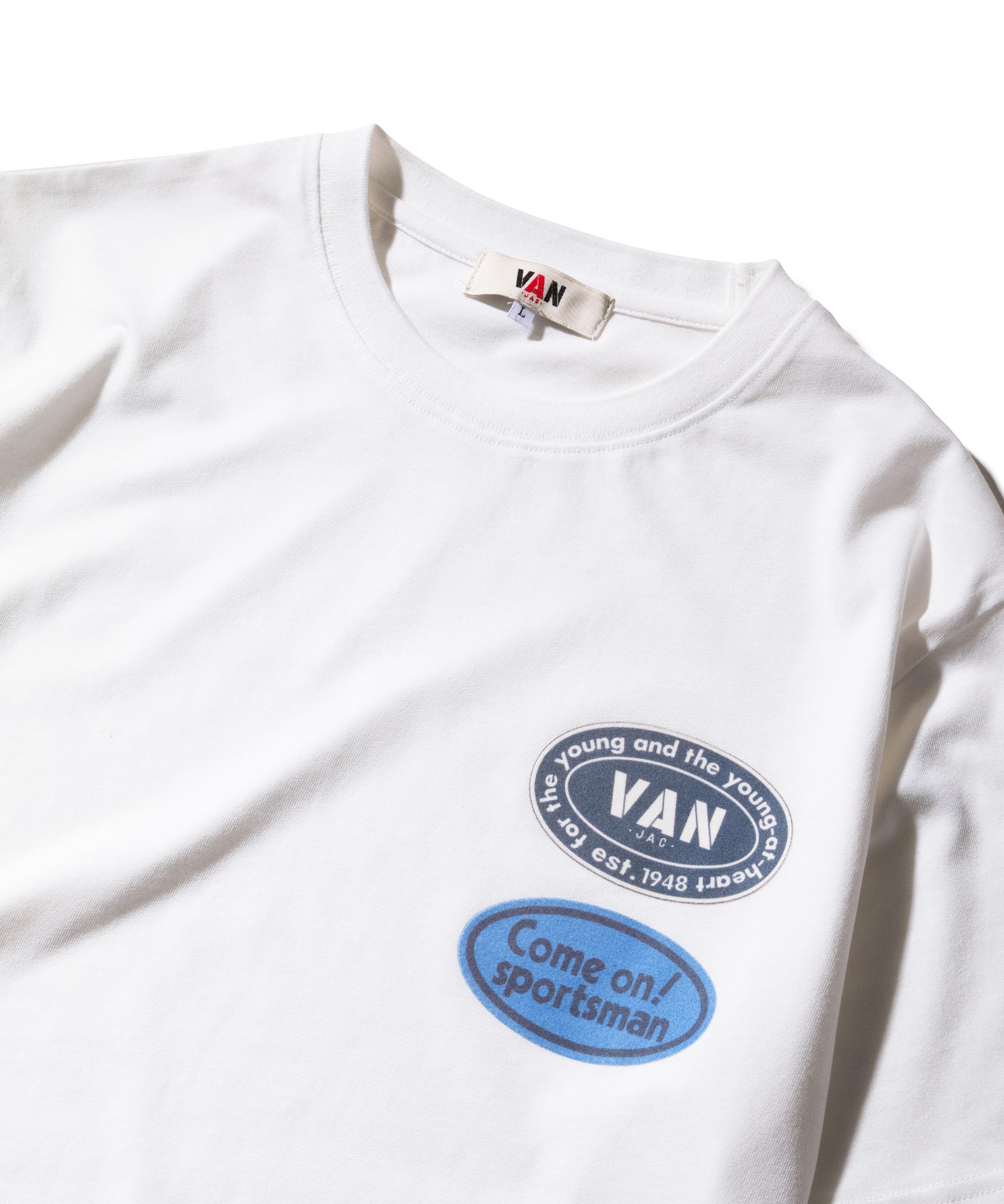 プリントTシャツ＜フロッキーワッペン＞ ｜ VAN STORE
