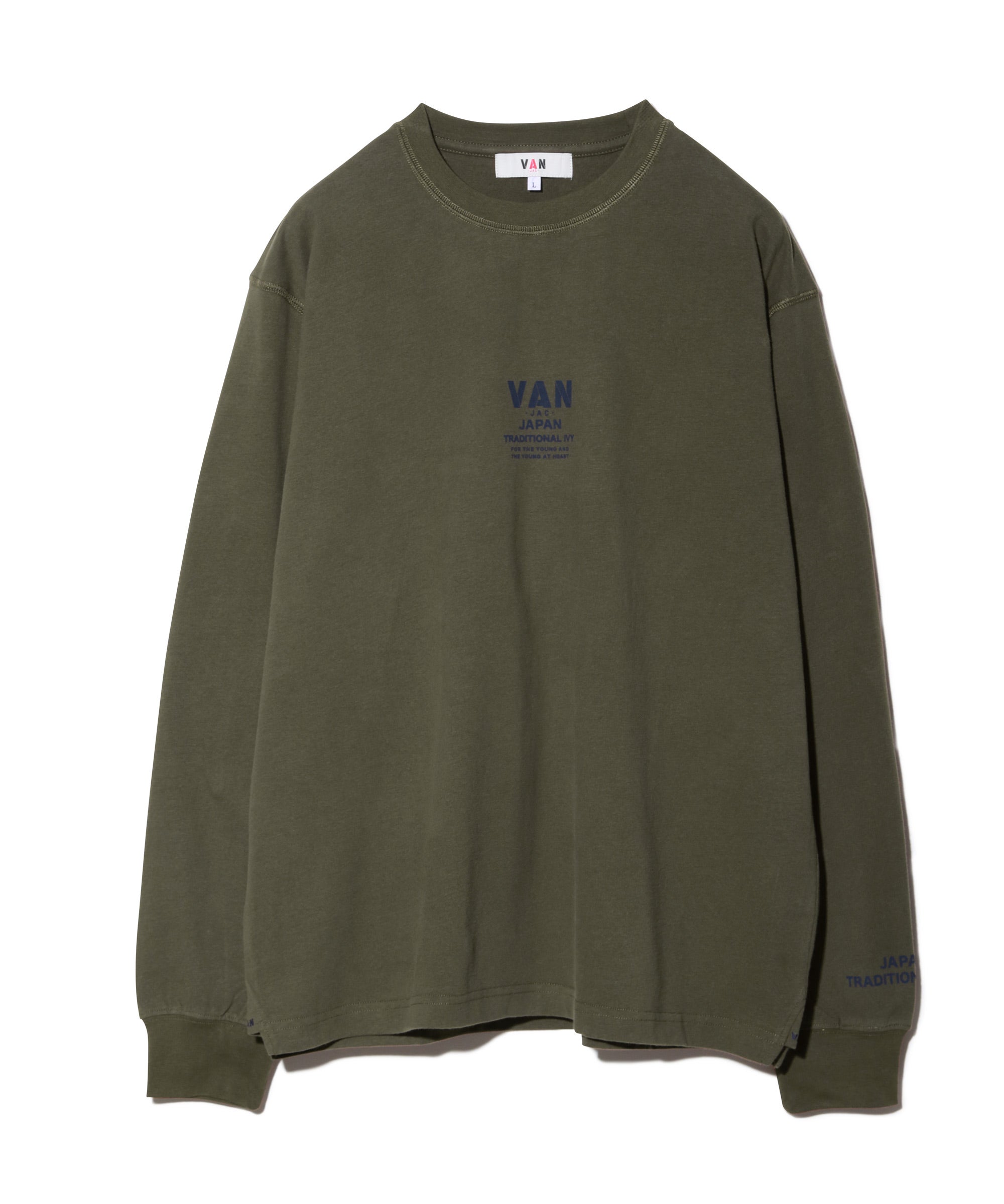 ロングスリーブTシャツ＜ワンポイント＞ ｜ VAN STORE