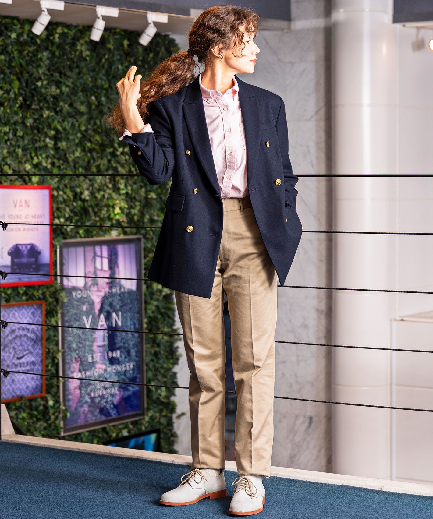 オックスBDシャツ＜VAN×Shower CLUB＞＜ウィメンズ＞ ｜ VAN STORE